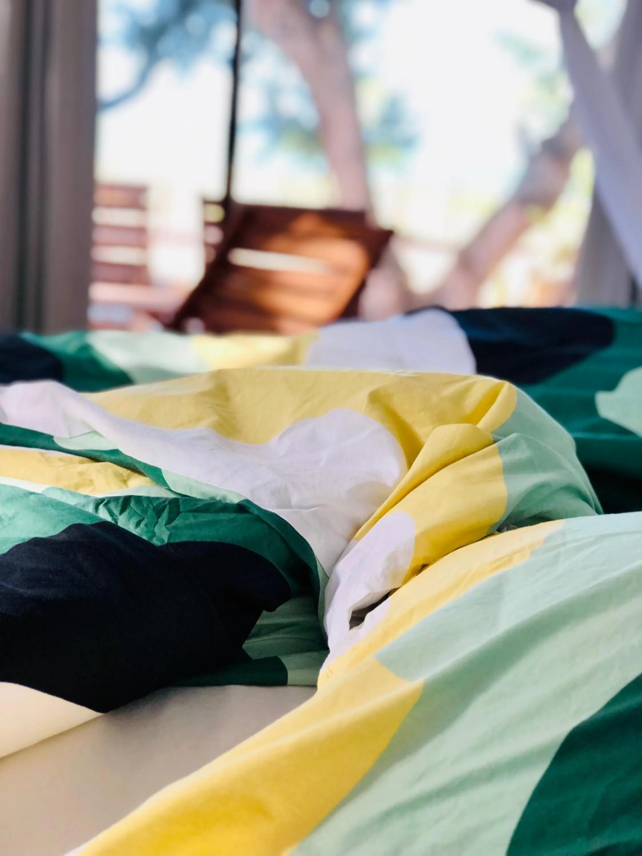 Decorative detail, Bed in Liquid Dive Adventures