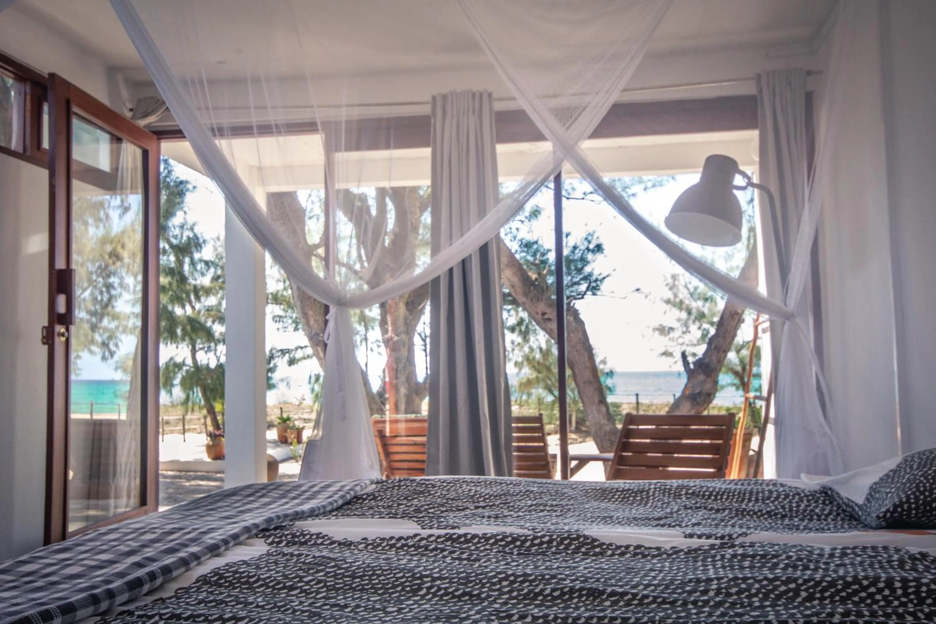 Bed in Liquid Dive Adventures