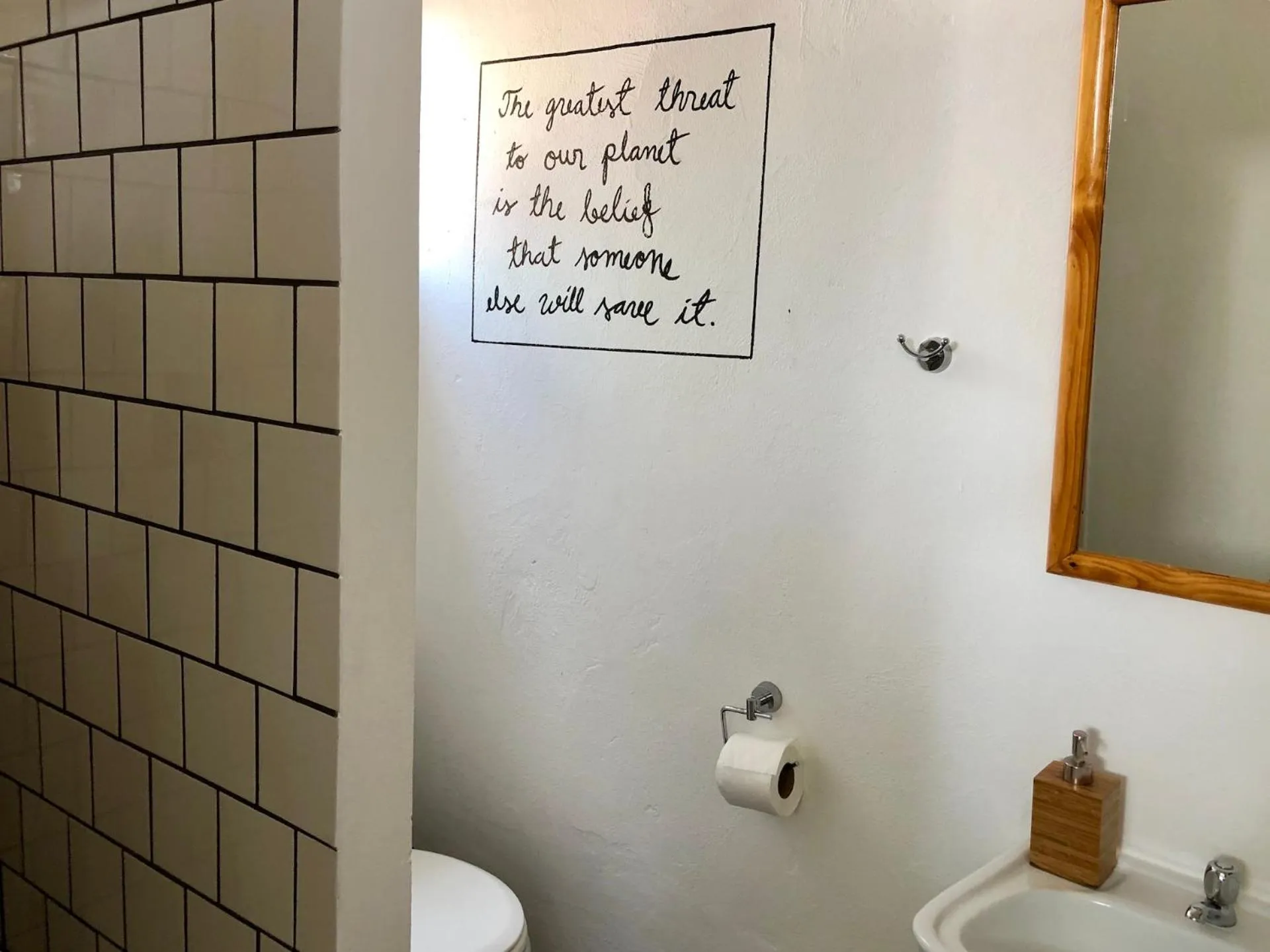 Bathroom in Liquid Dive Adventures