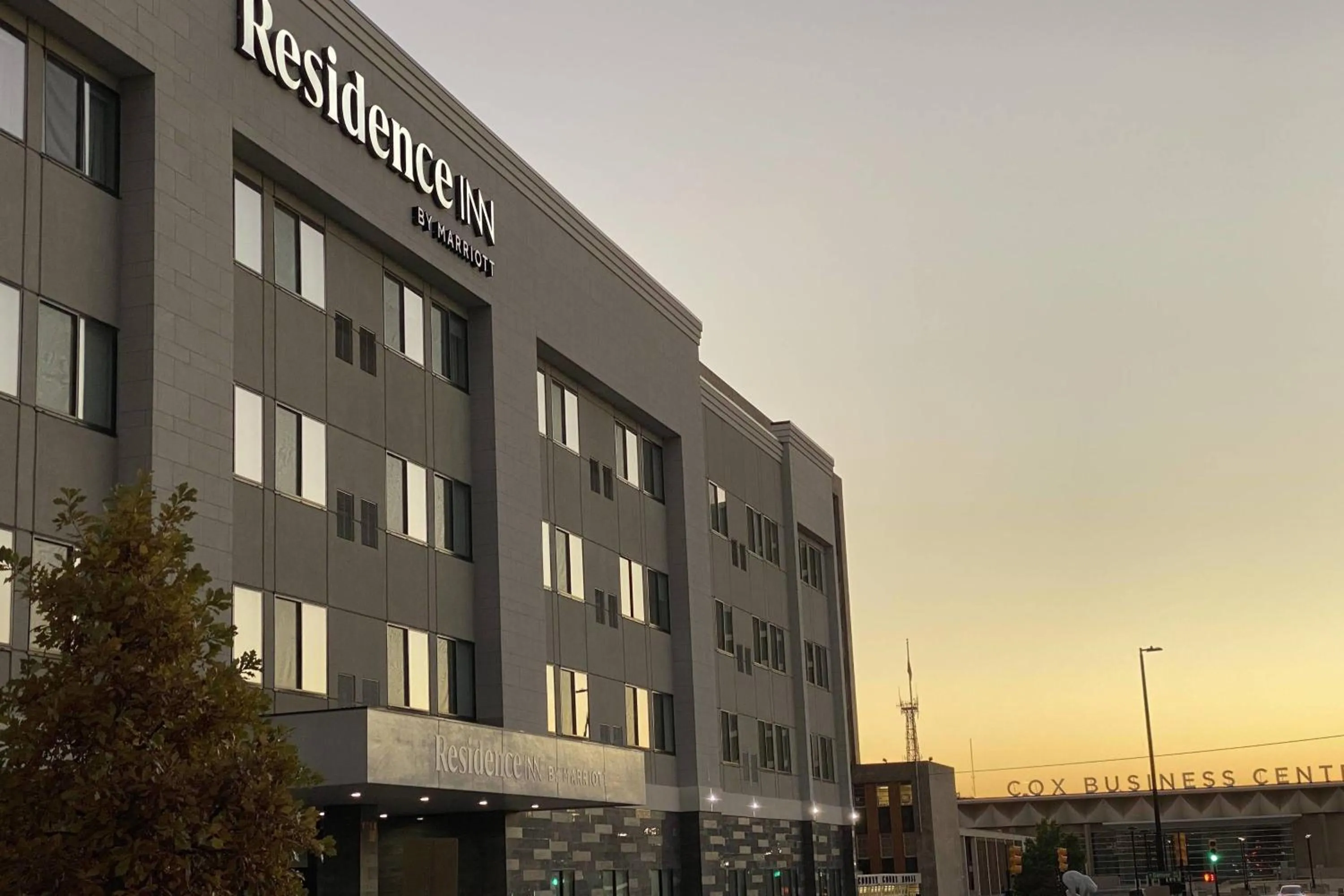 Property building in Residence Inn by Marriott Tulsa Downtown
