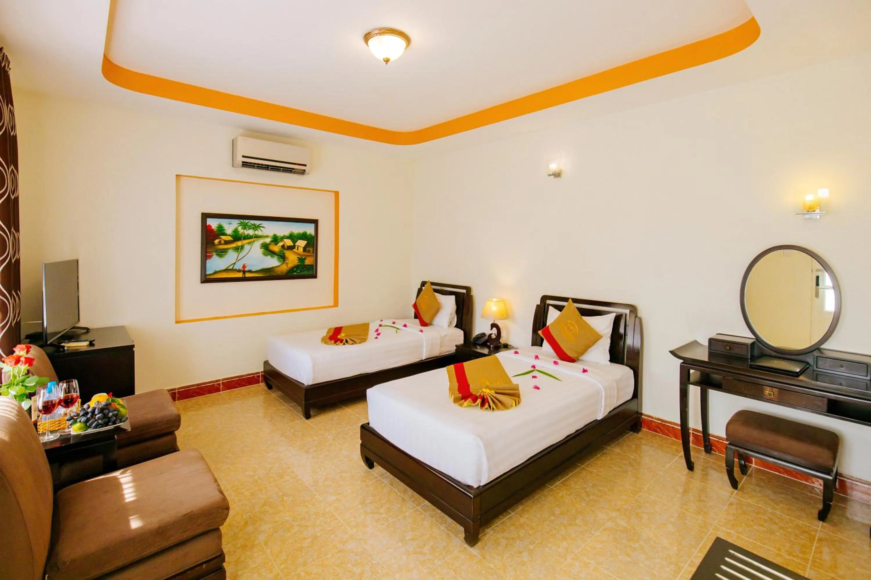 Bed in Le Aqua Resort & Spa Phan Thiet - Swiss Village Resort & Spa