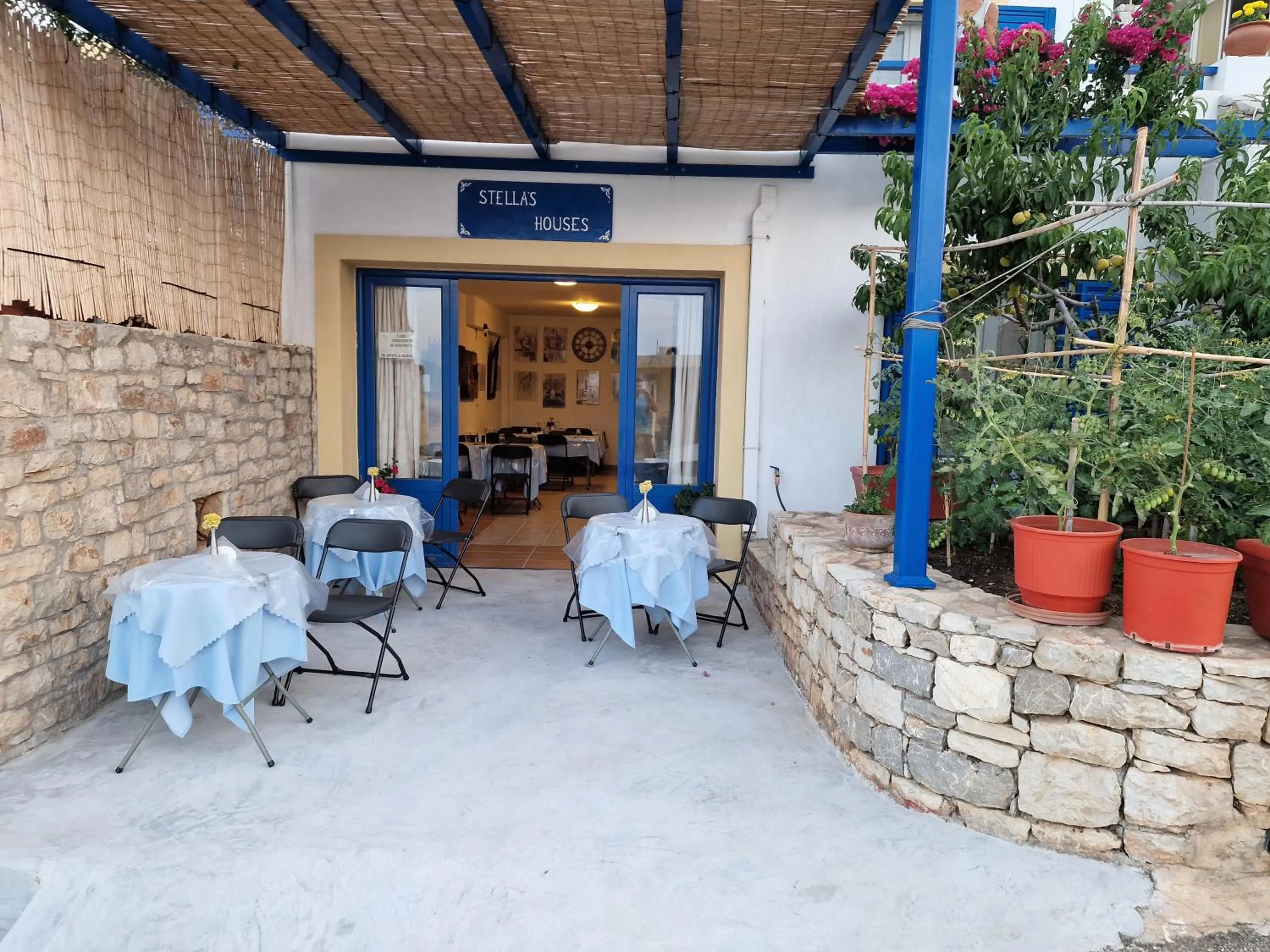 Dining area in Stella's Houses