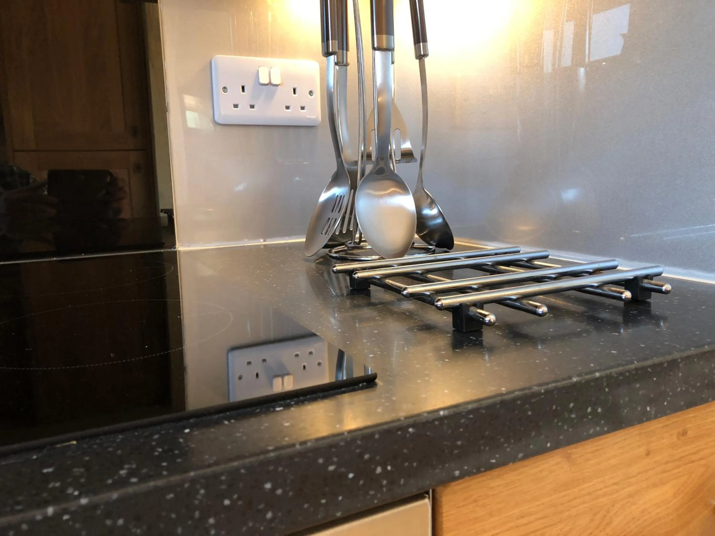 Kitchen or kitchenette in The Wee Ludging Cottage, Rashfield, by Dunoon