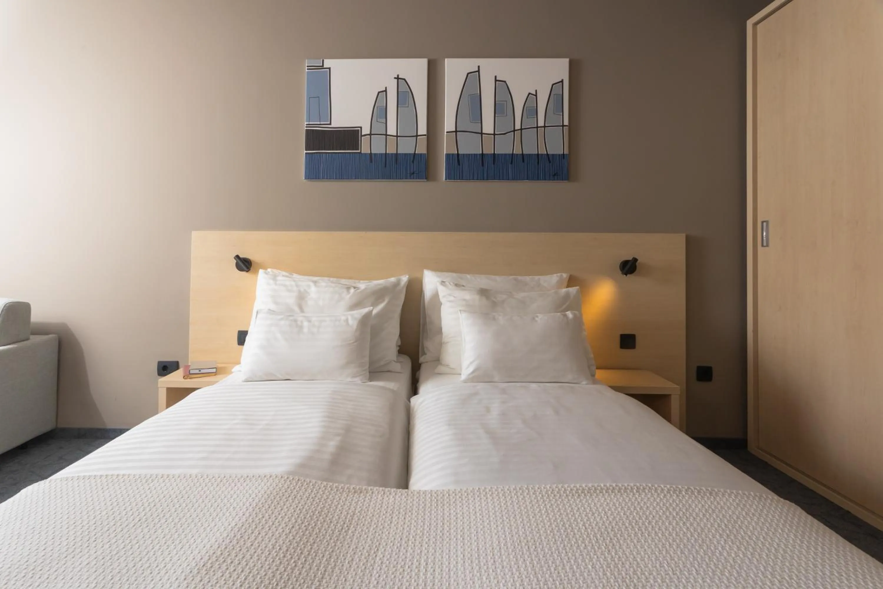 Bed in Family Hotel Adria - All inclusive