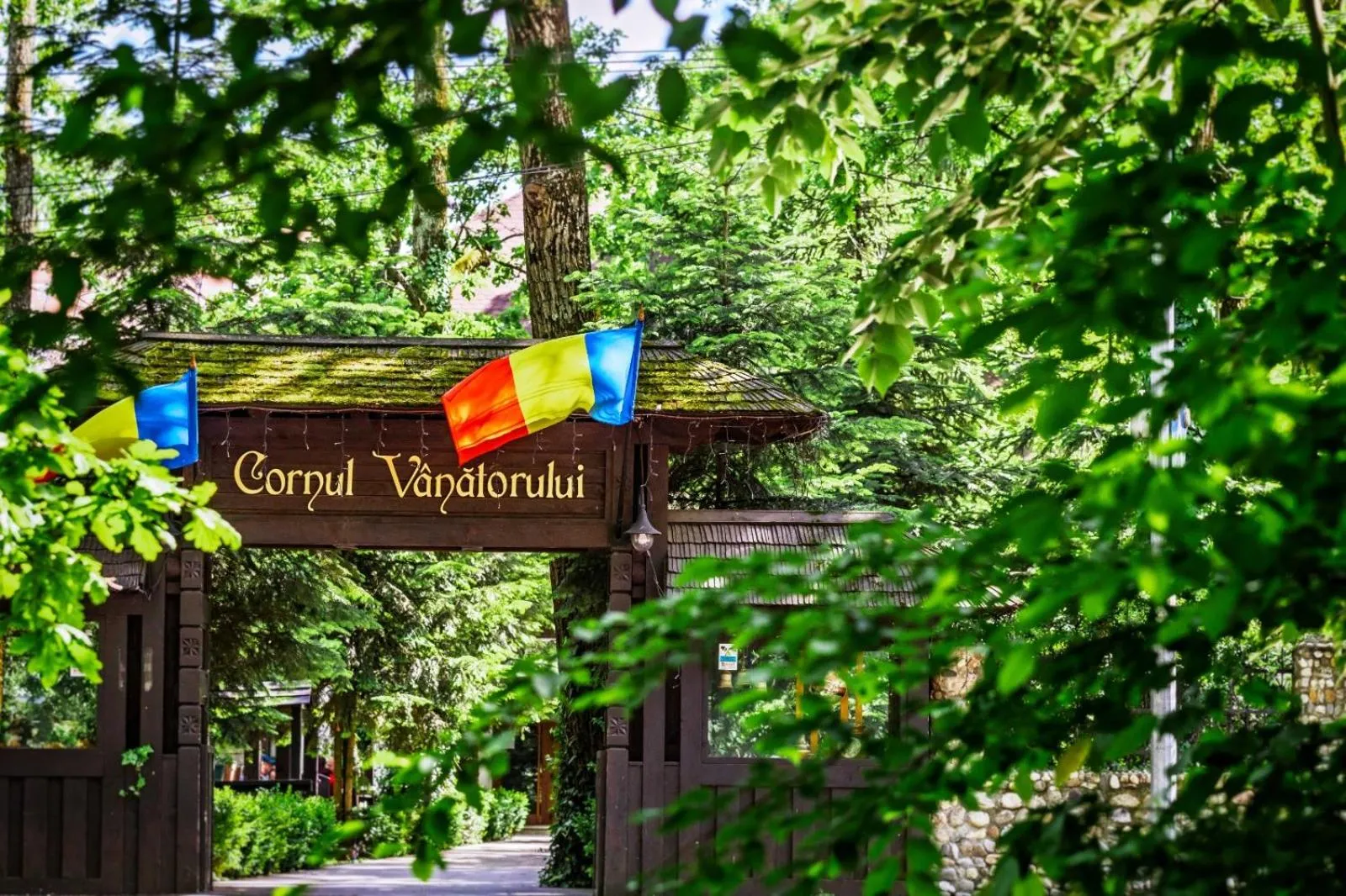 Property logo or sign in Hotel Cornul Vanatorului
