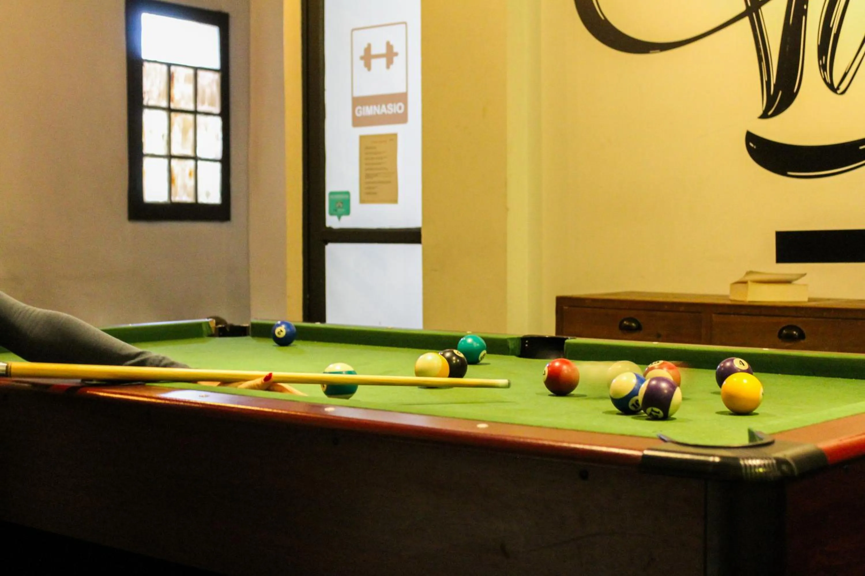 Living room in Hostel Boutique Merced 88