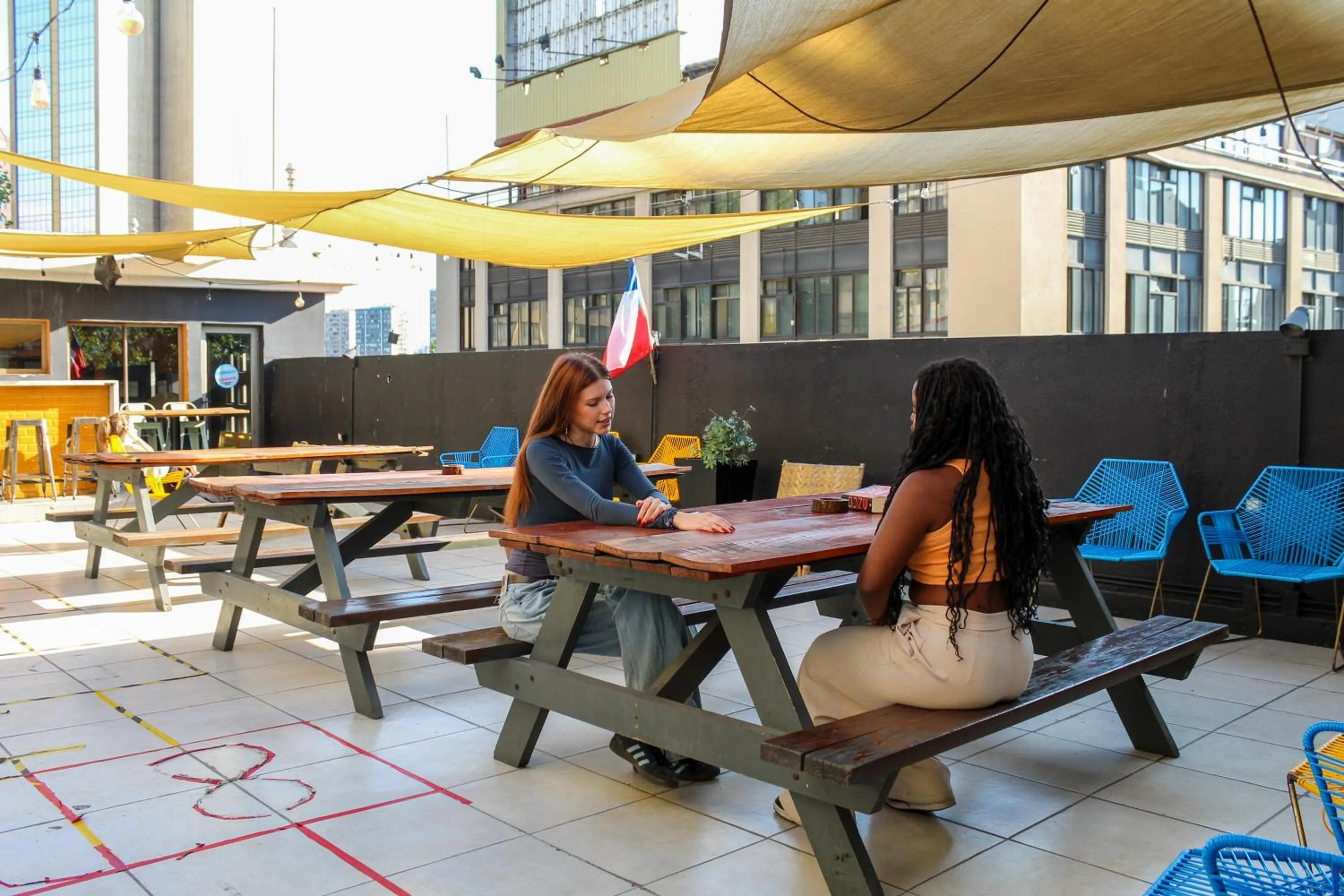 BBQ facilities in Hostel Boutique Merced 88