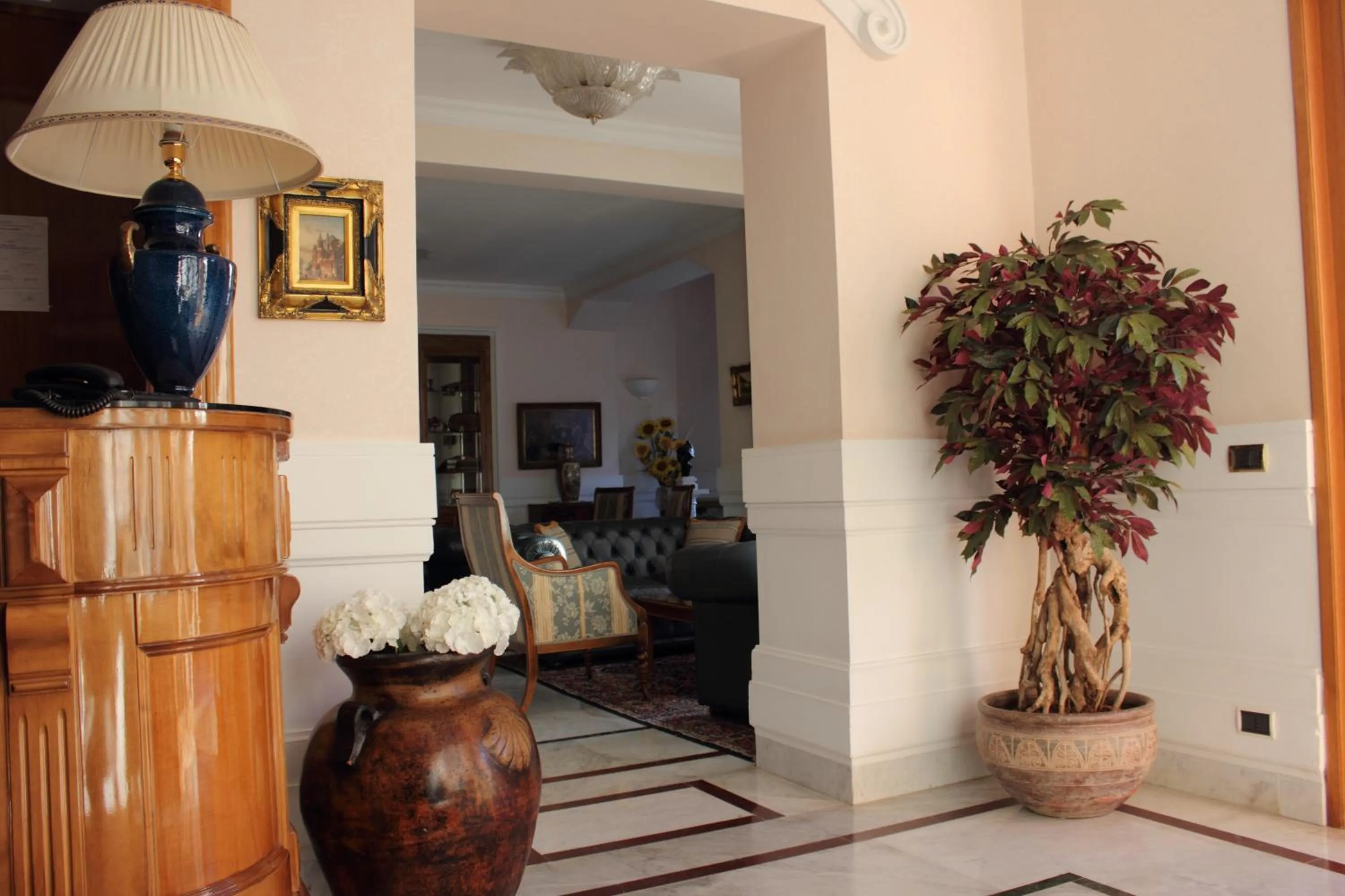 Lobby or reception in Hotel Gioia Garden