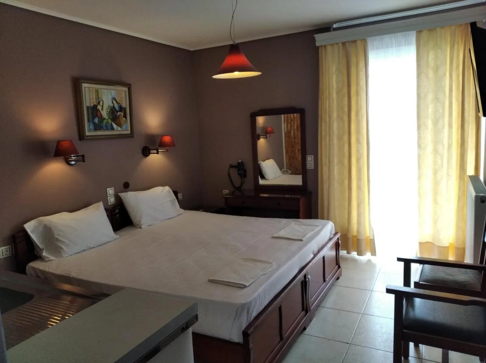 Bedroom, Bed in Hotel Romantica