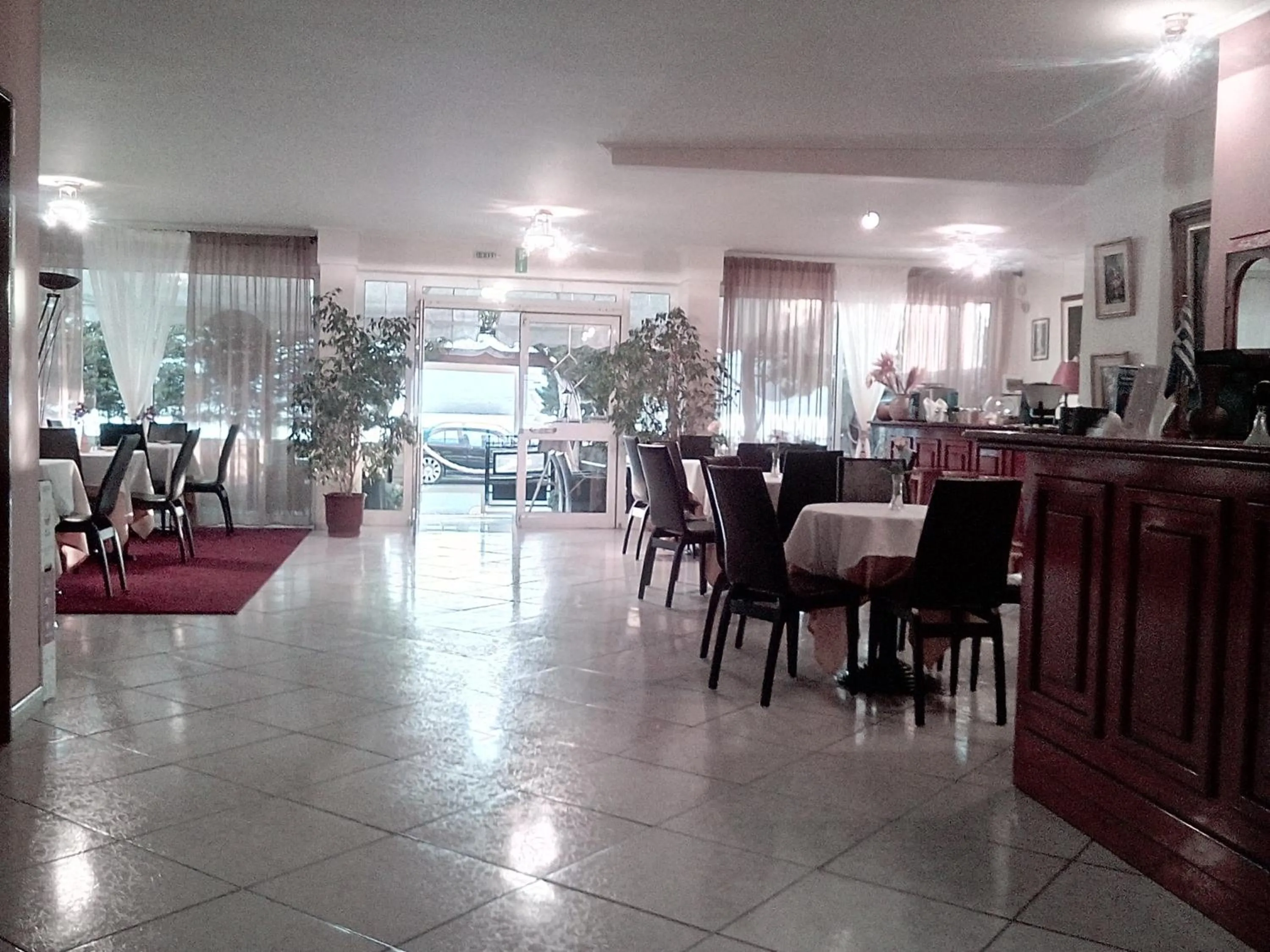 Lobby or reception in Hotel Romantica