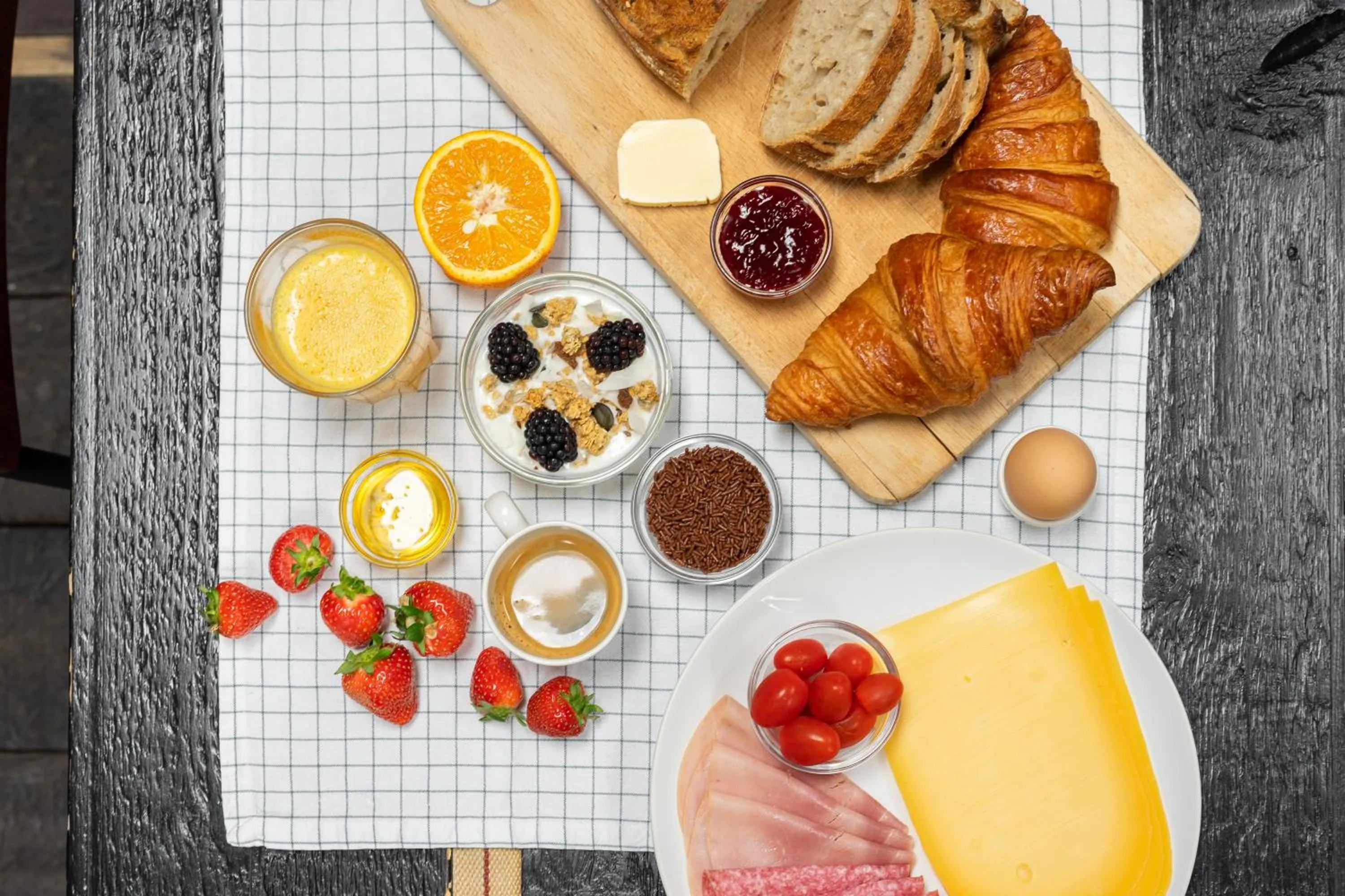 Continental breakfast in B&B Vita Nova