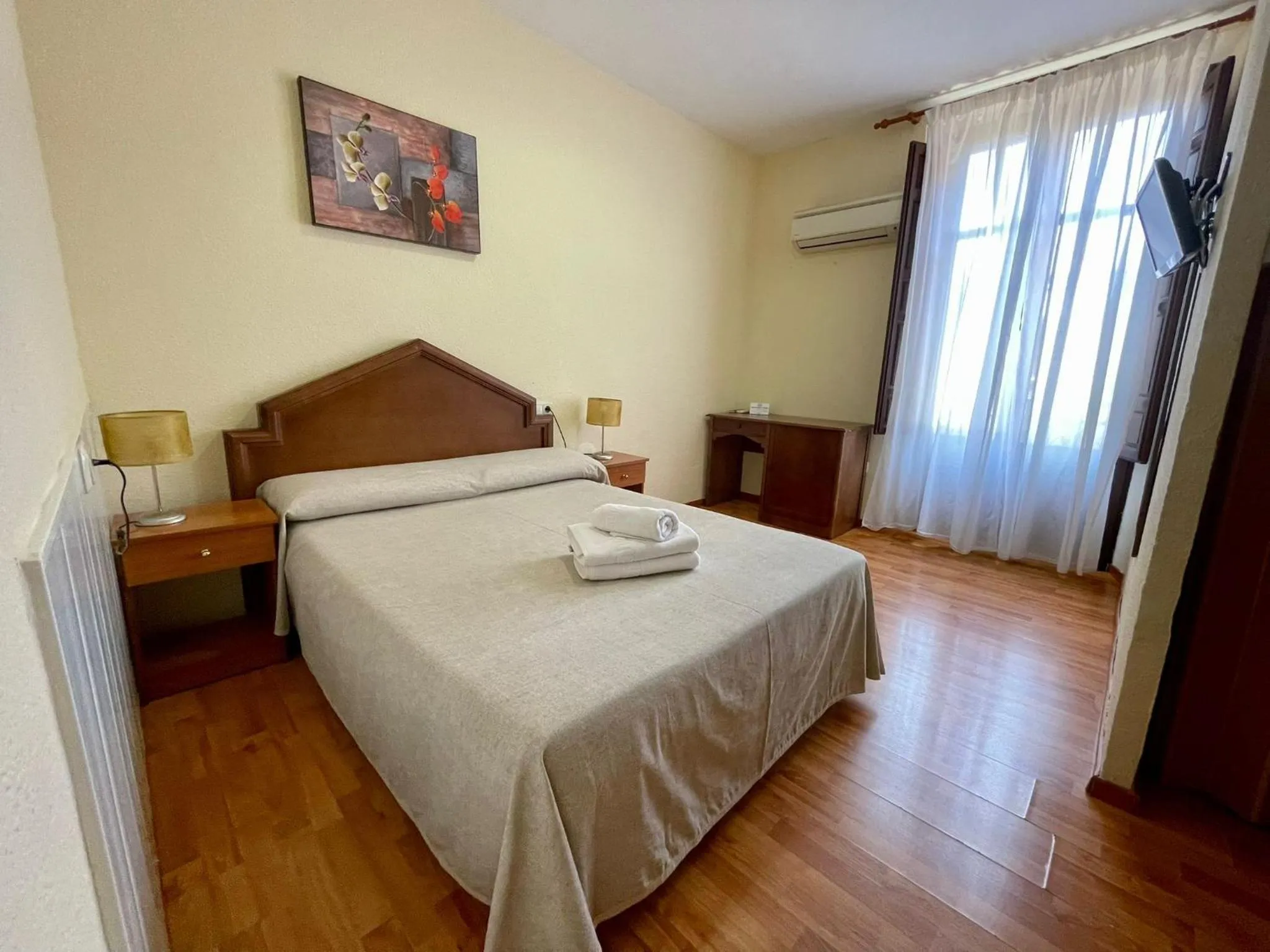 Bed in Arteaga Hostal & Baños Arabes Elvira