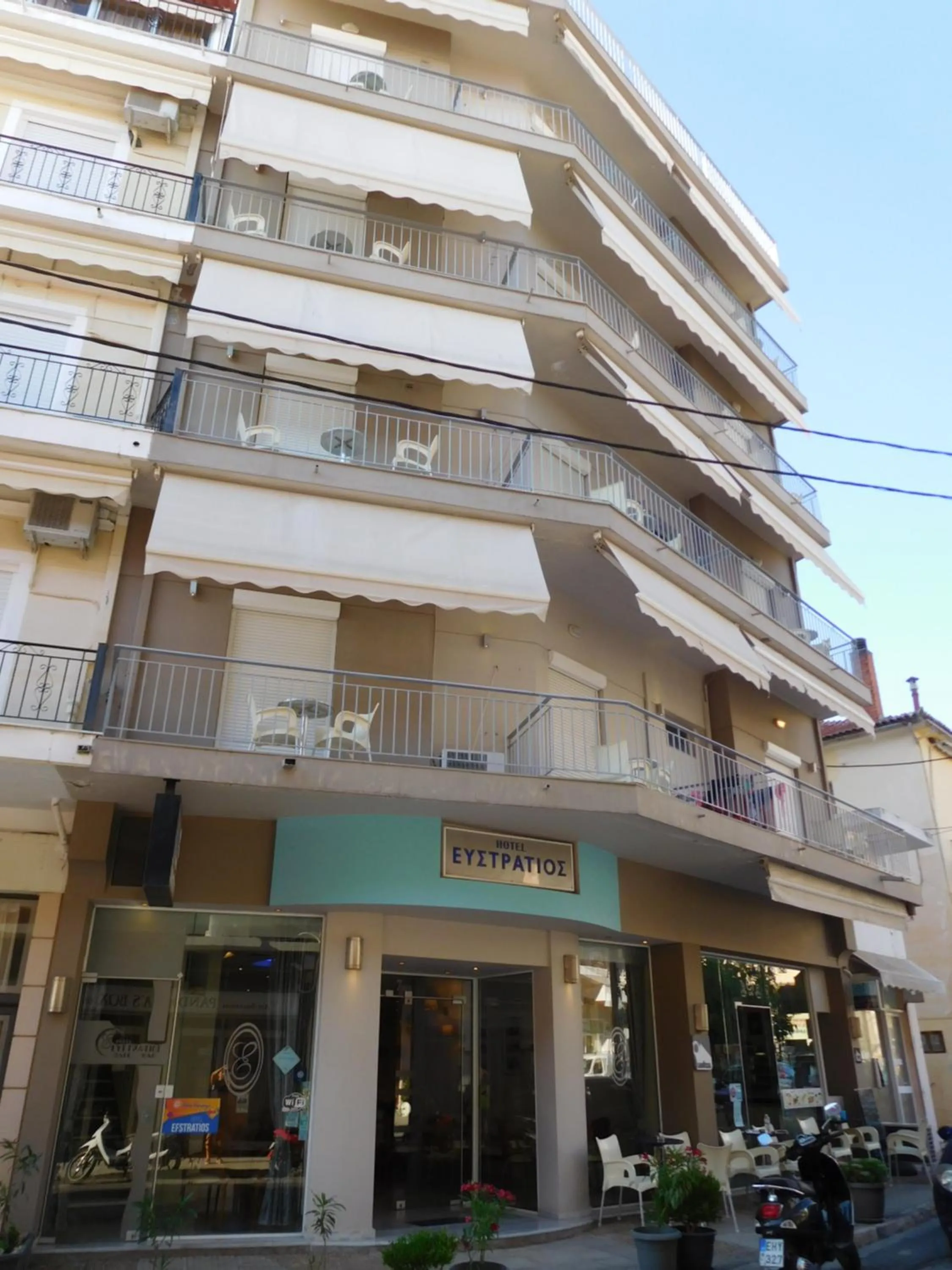 Property building in Efstratios Hotel