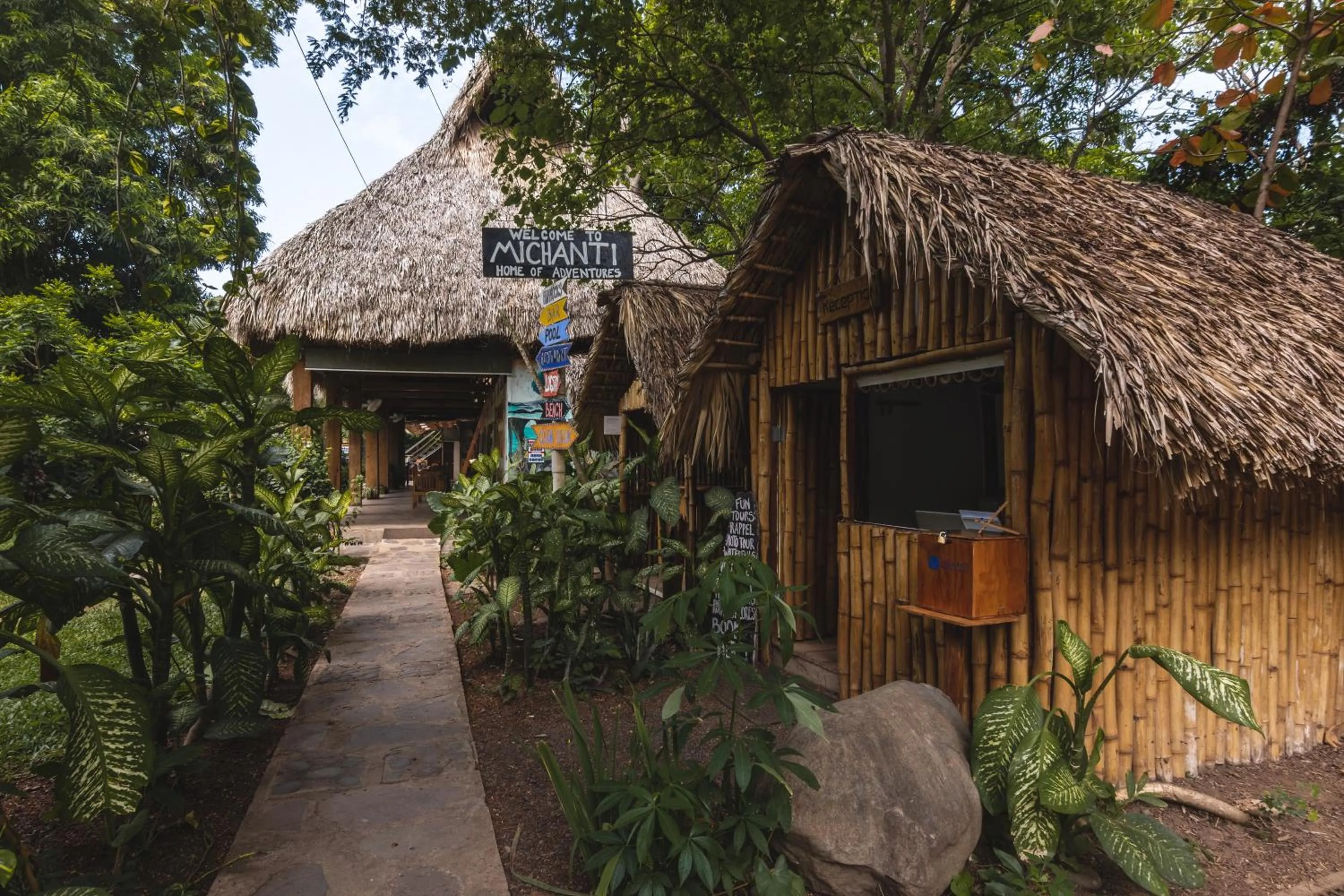 Property building in Hotel Michanti