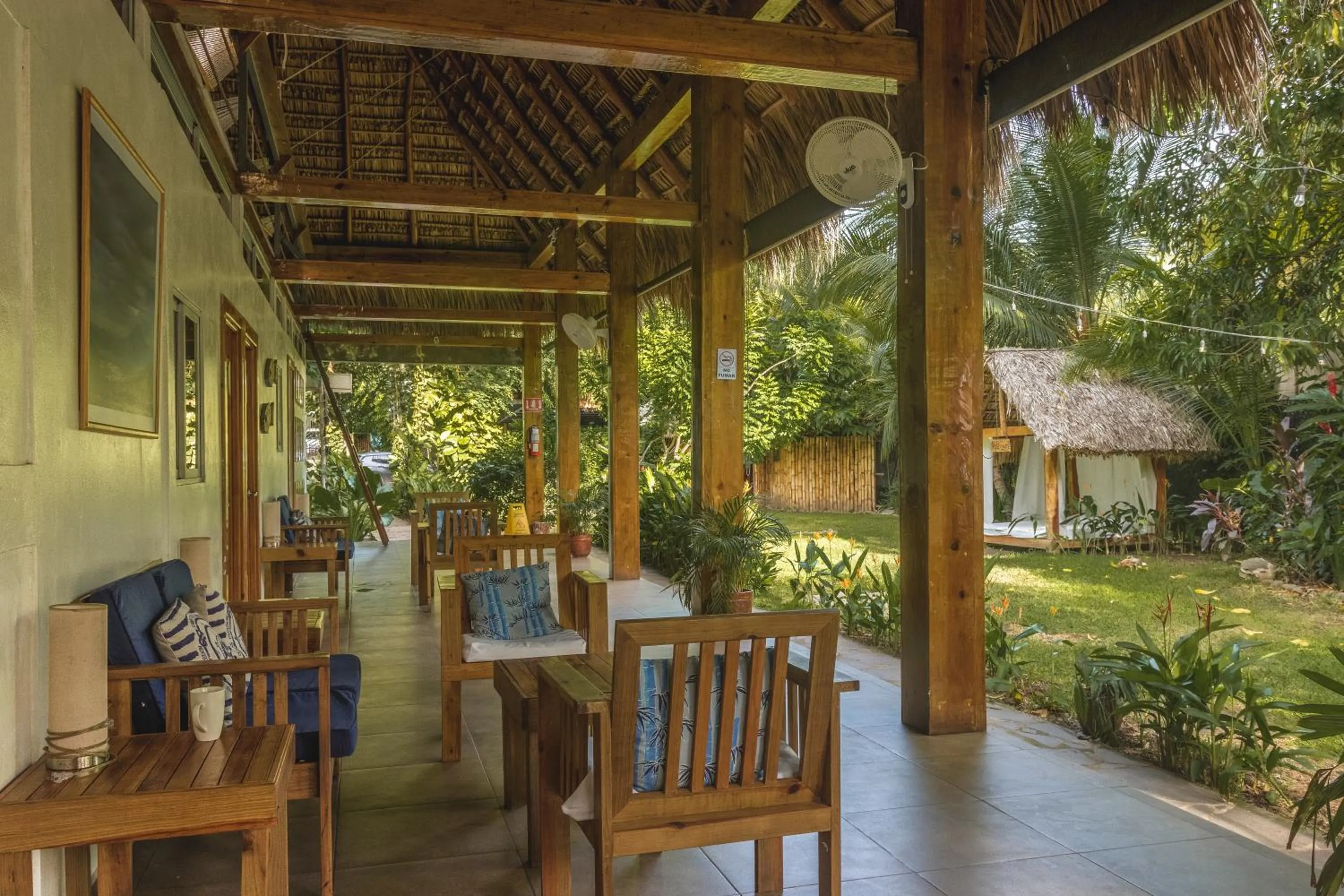 Patio in Hotel Michanti