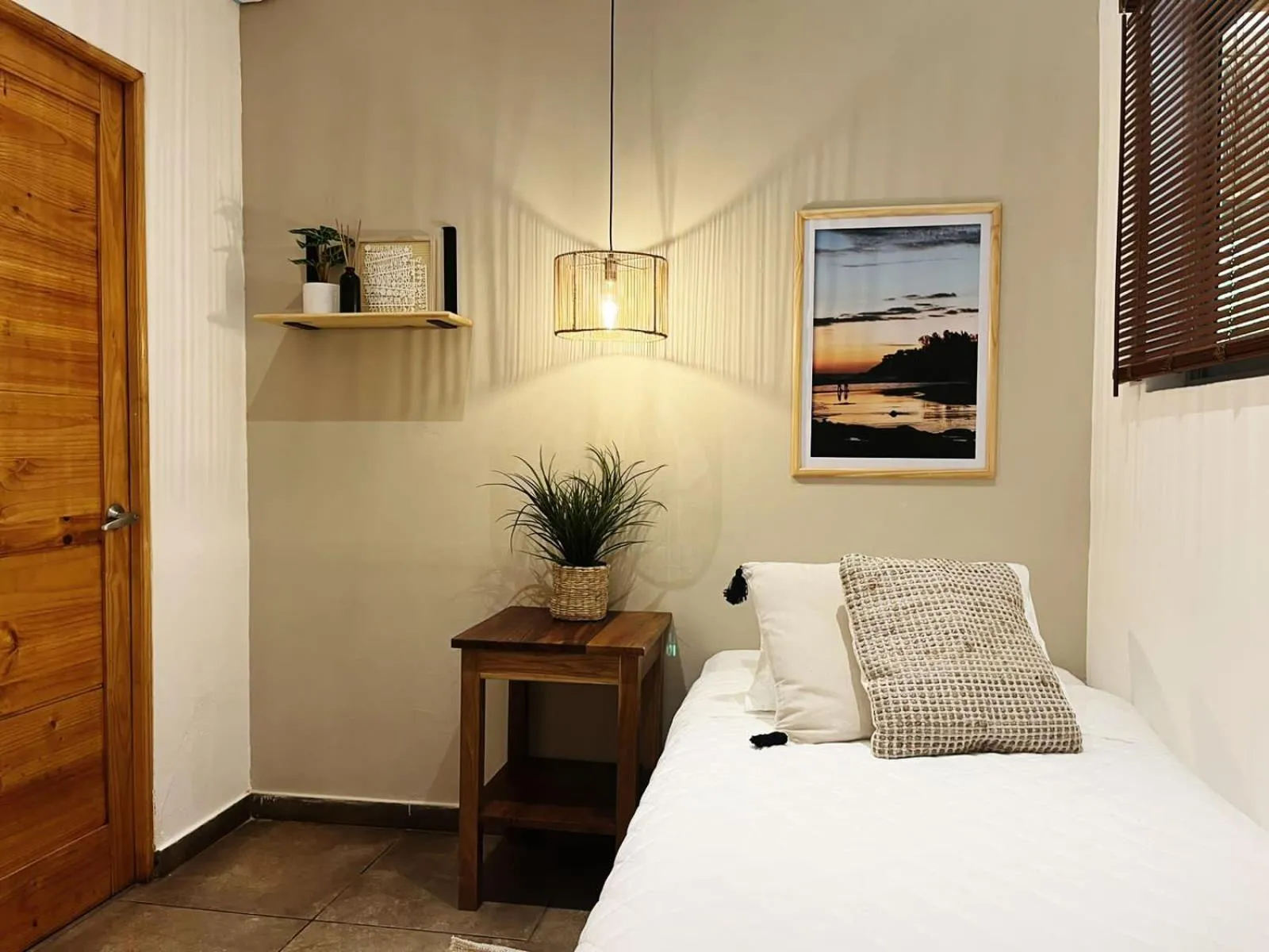 Bed in Hotel Michanti