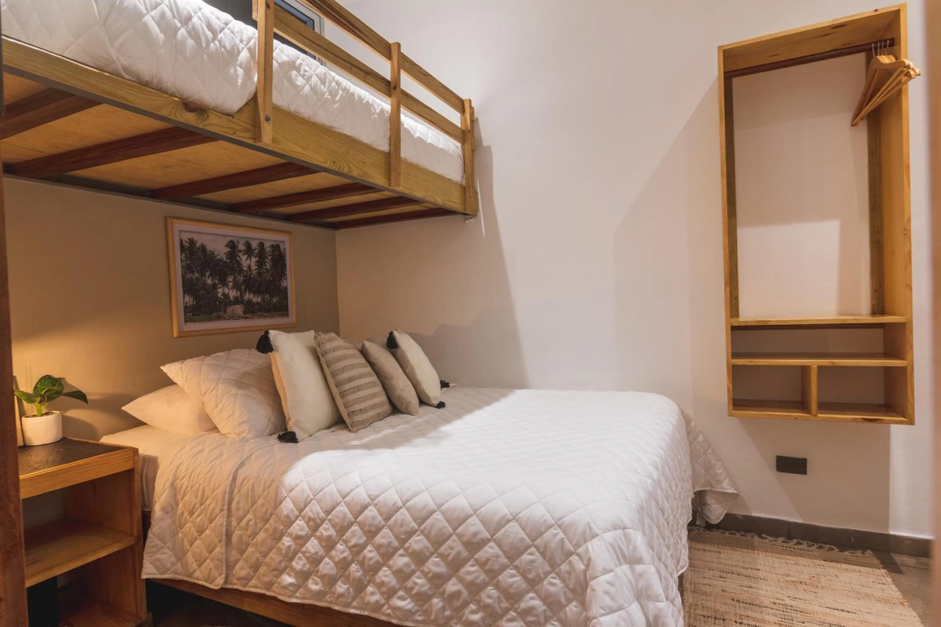 Bed in Hotel Michanti