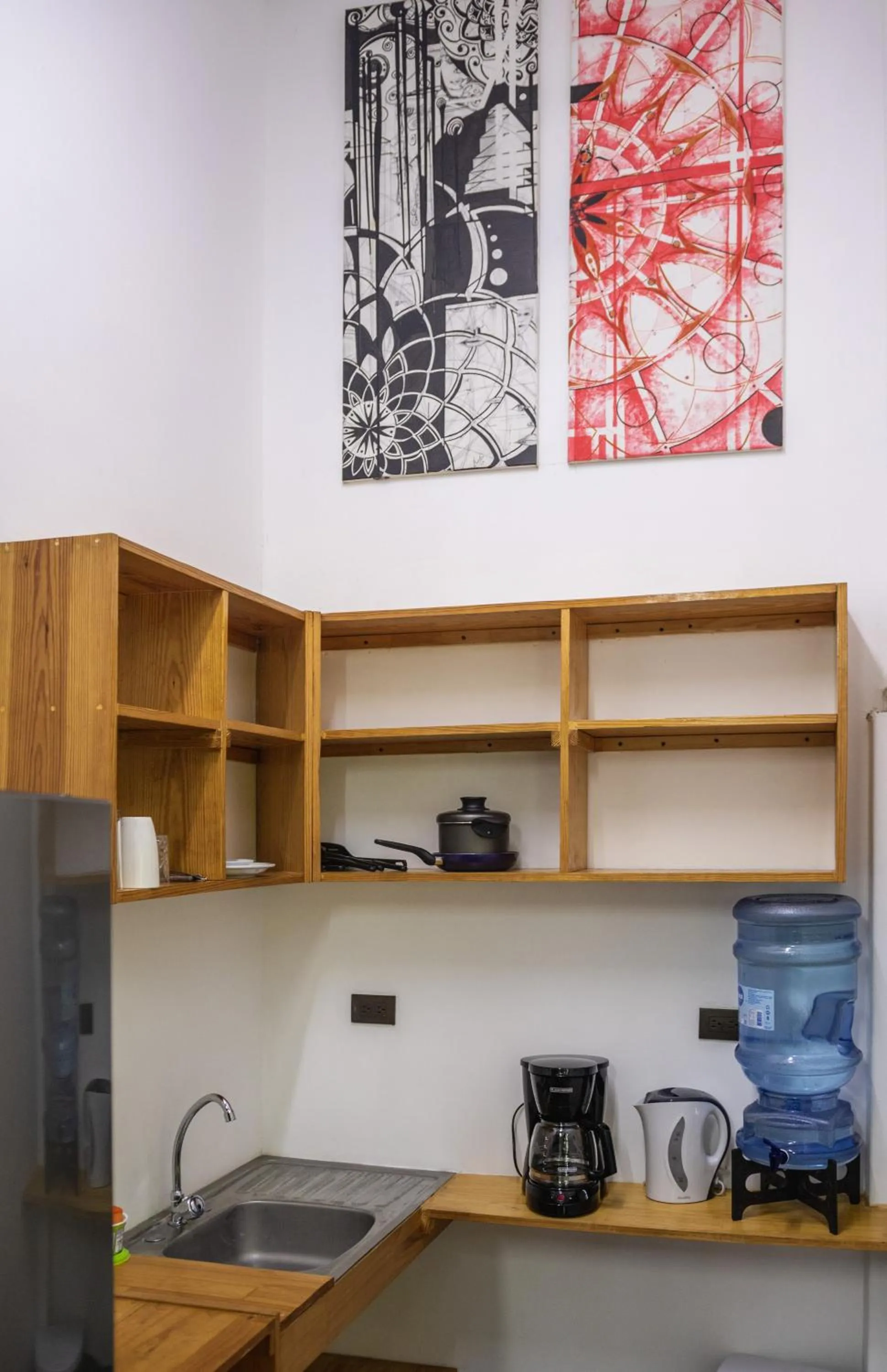 Kitchen or kitchenette in Hotel Michanti