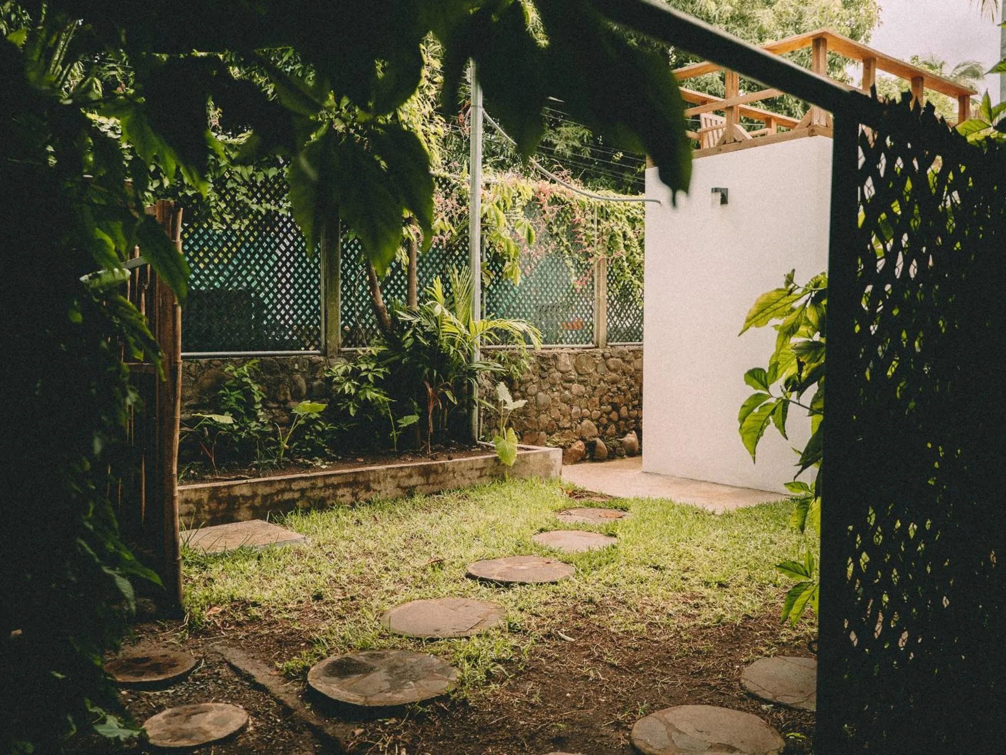Inner courtyard view in Hotel Michanti
