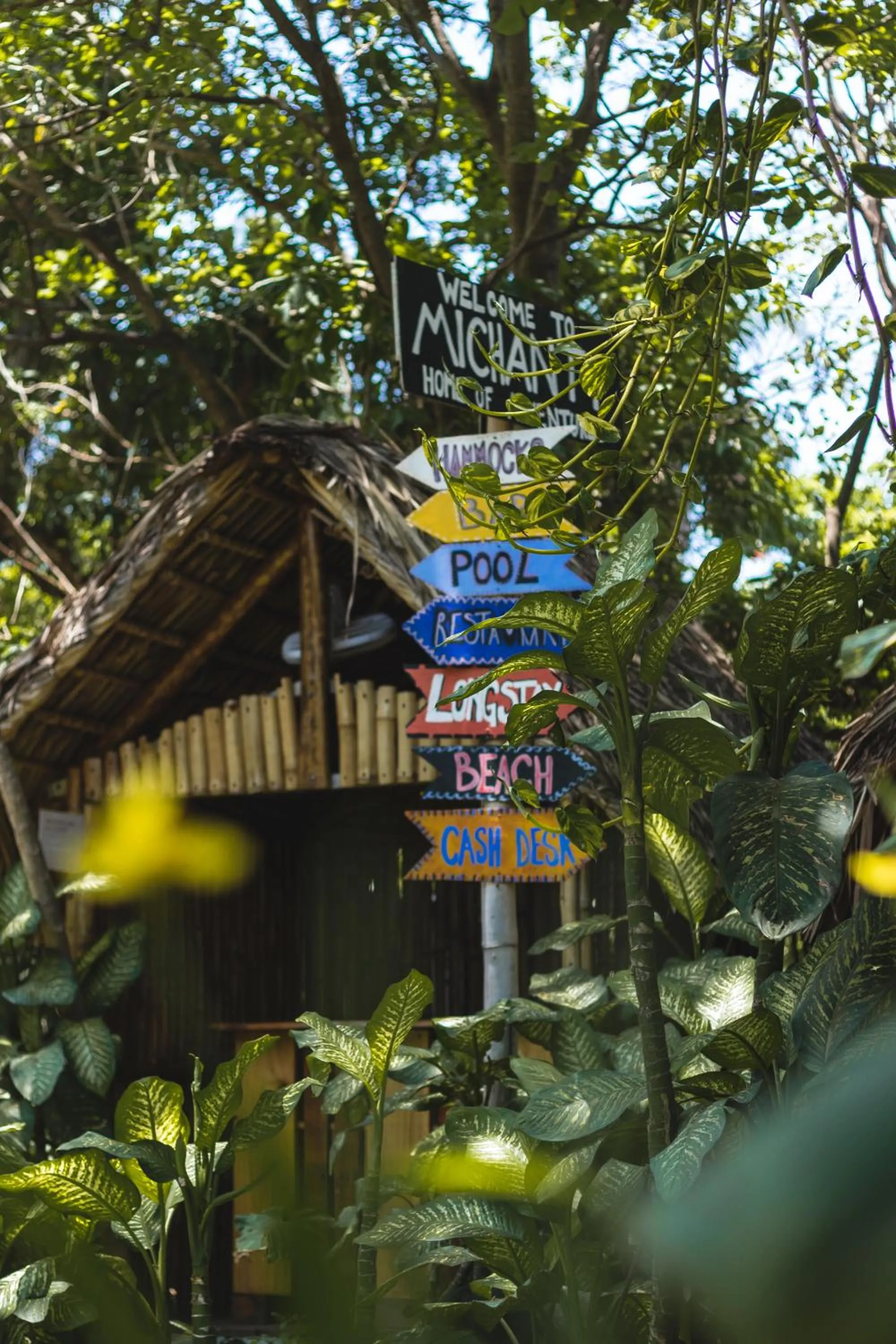 Property logo or sign in Hotel Michanti