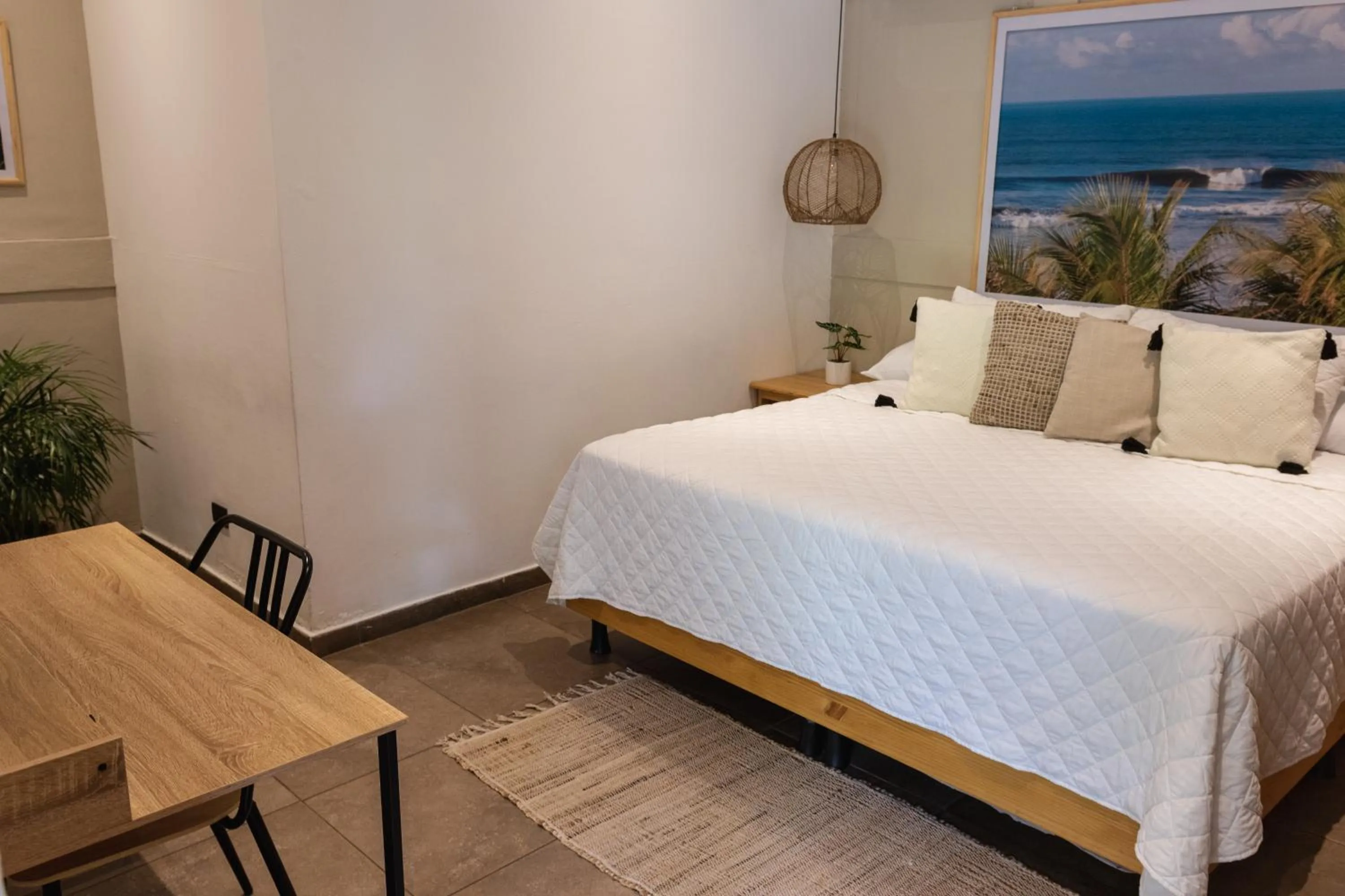 Bed in Hotel Michanti