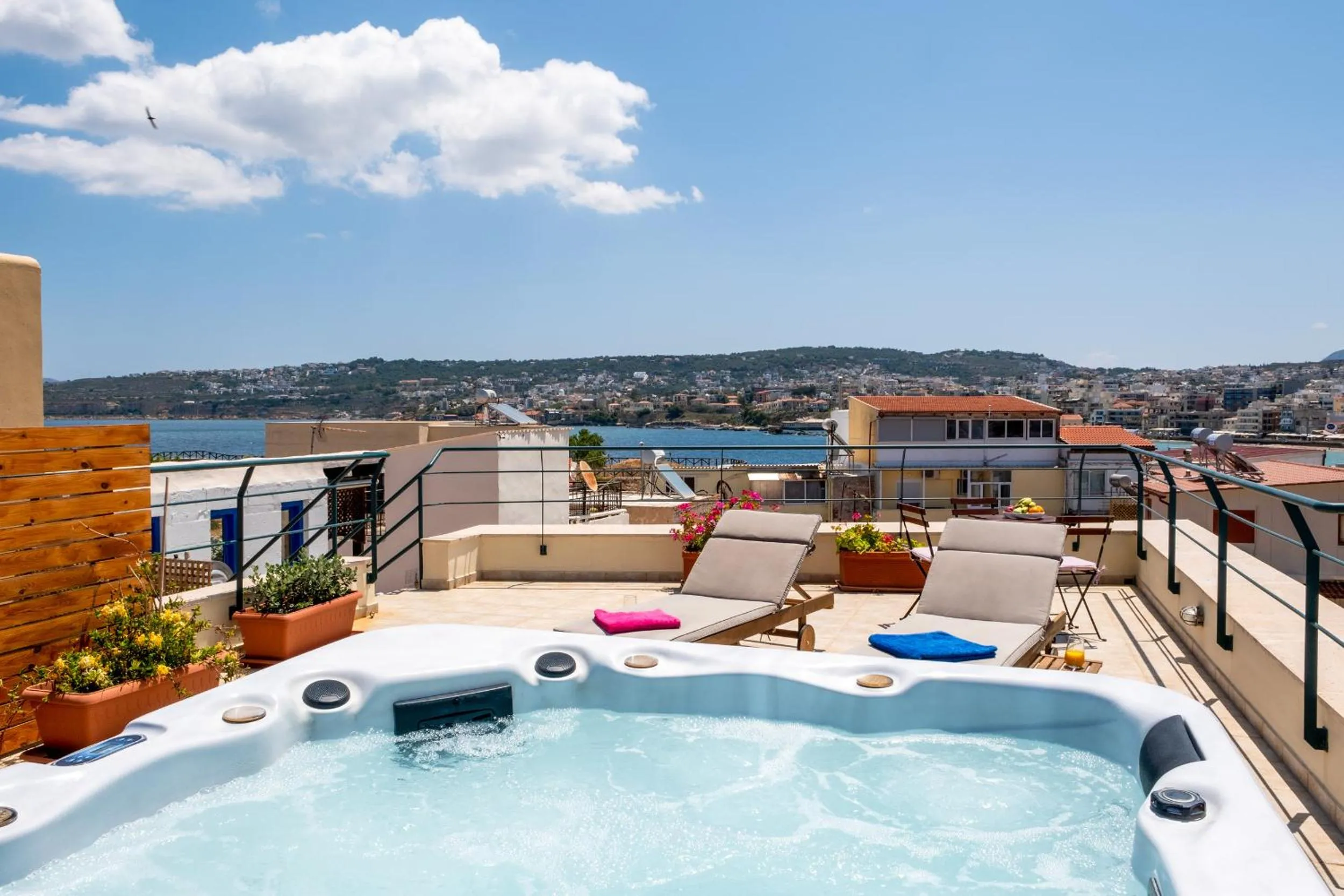 Hot Tub in Boutique Hotel Fortino