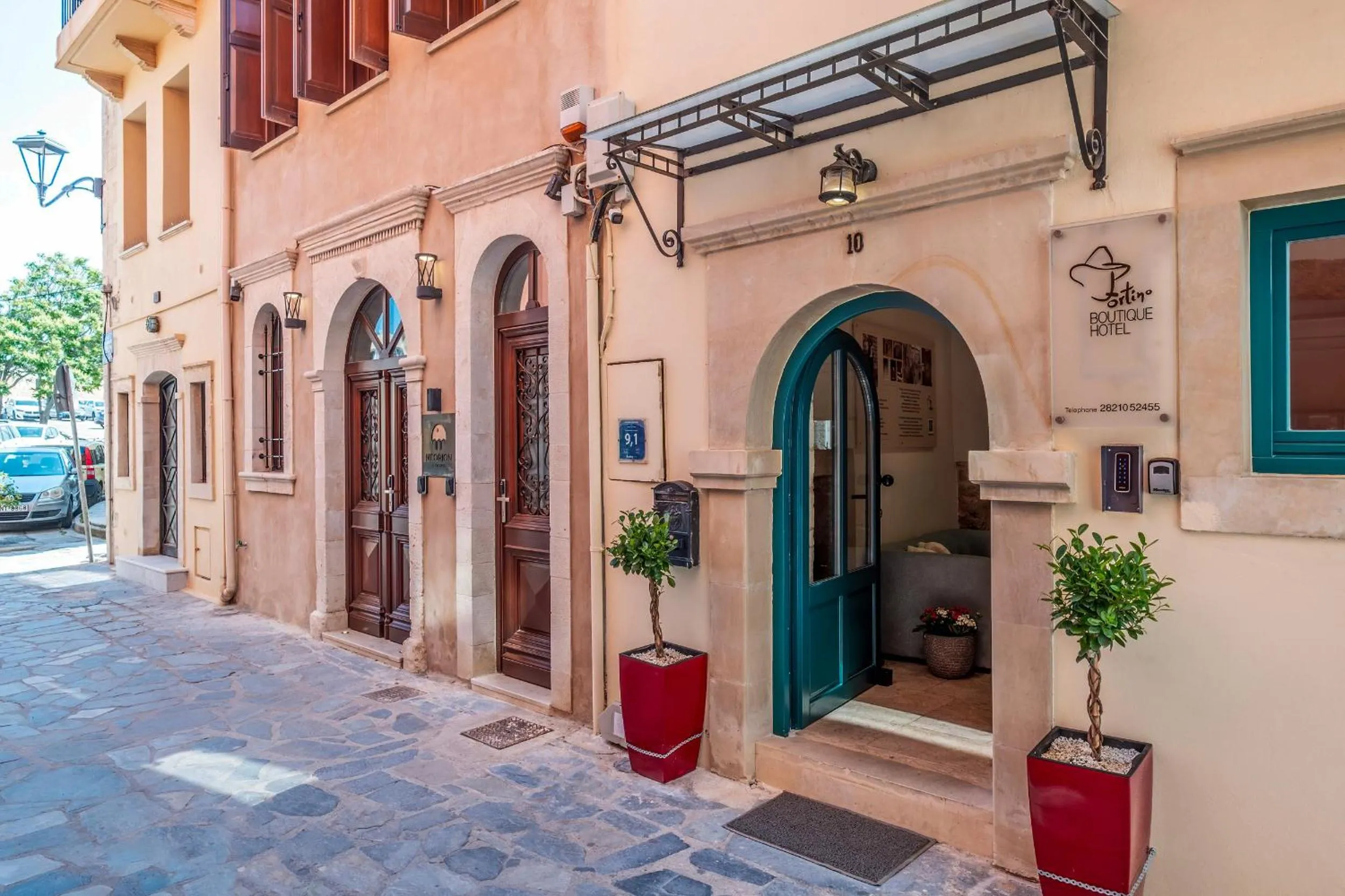Facade/entrance in Boutique Hotel Fortino