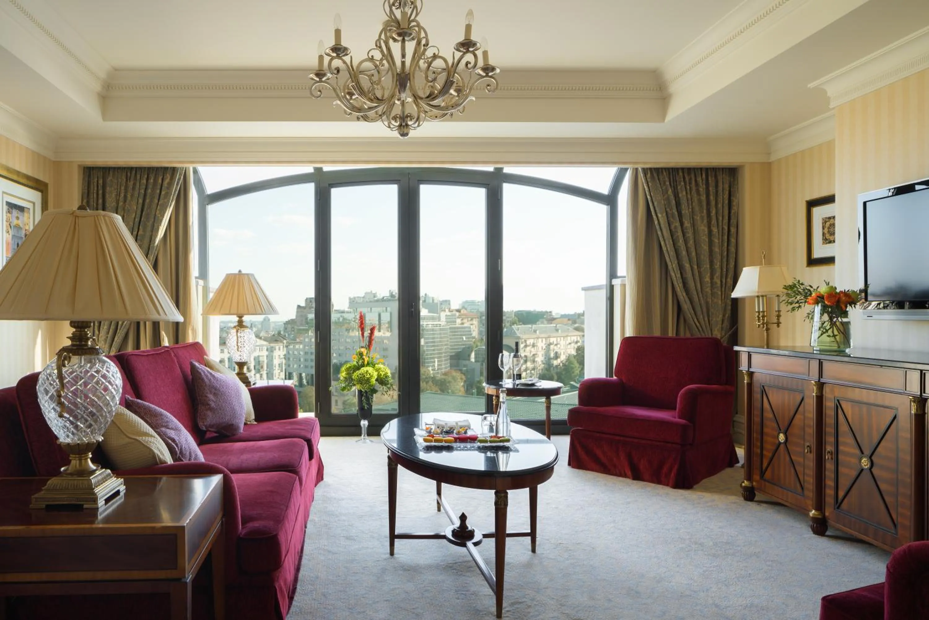 Living room in InterContinental - Kyiv by IHG