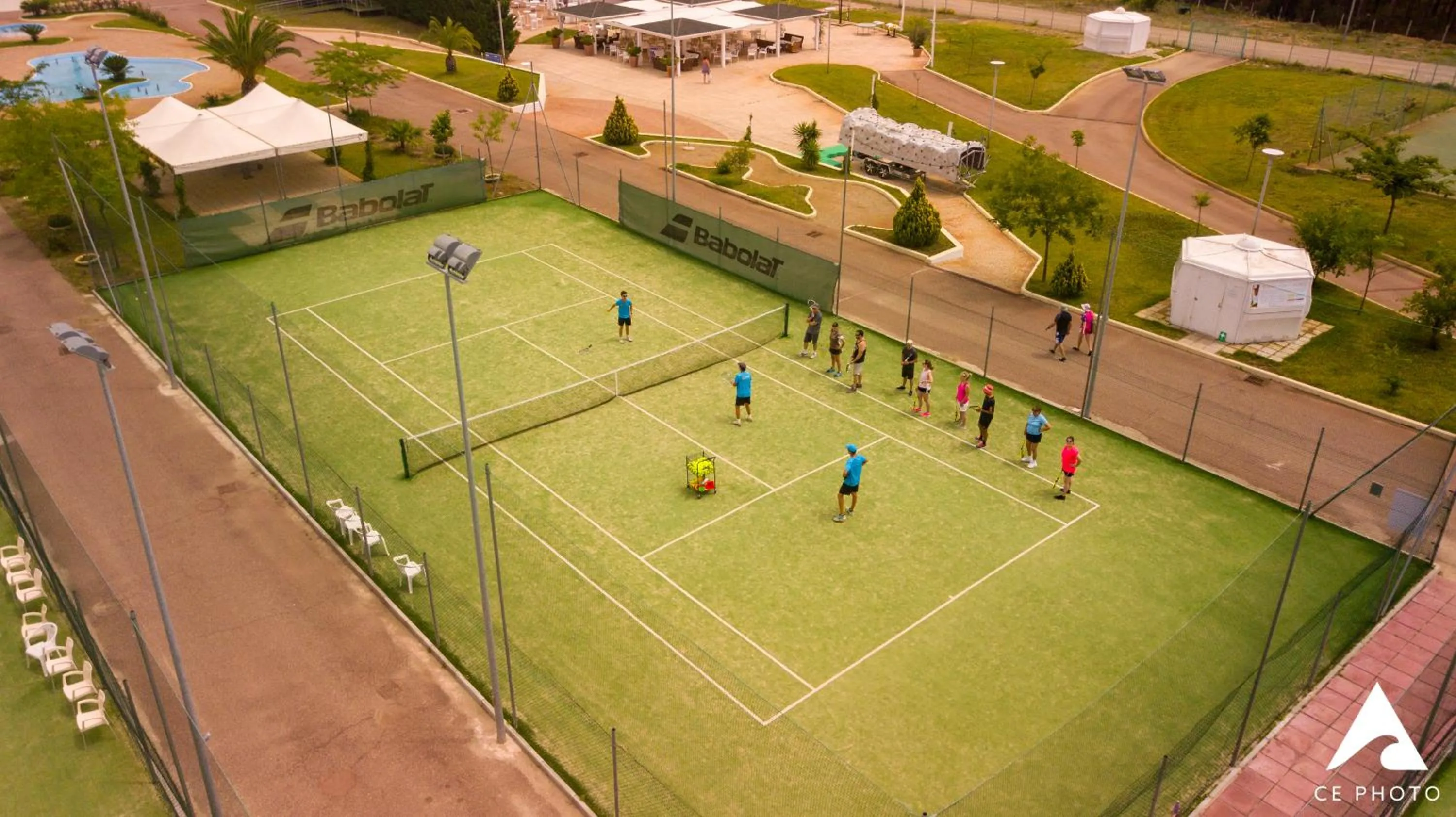 Tennis court in BV Airone Resort