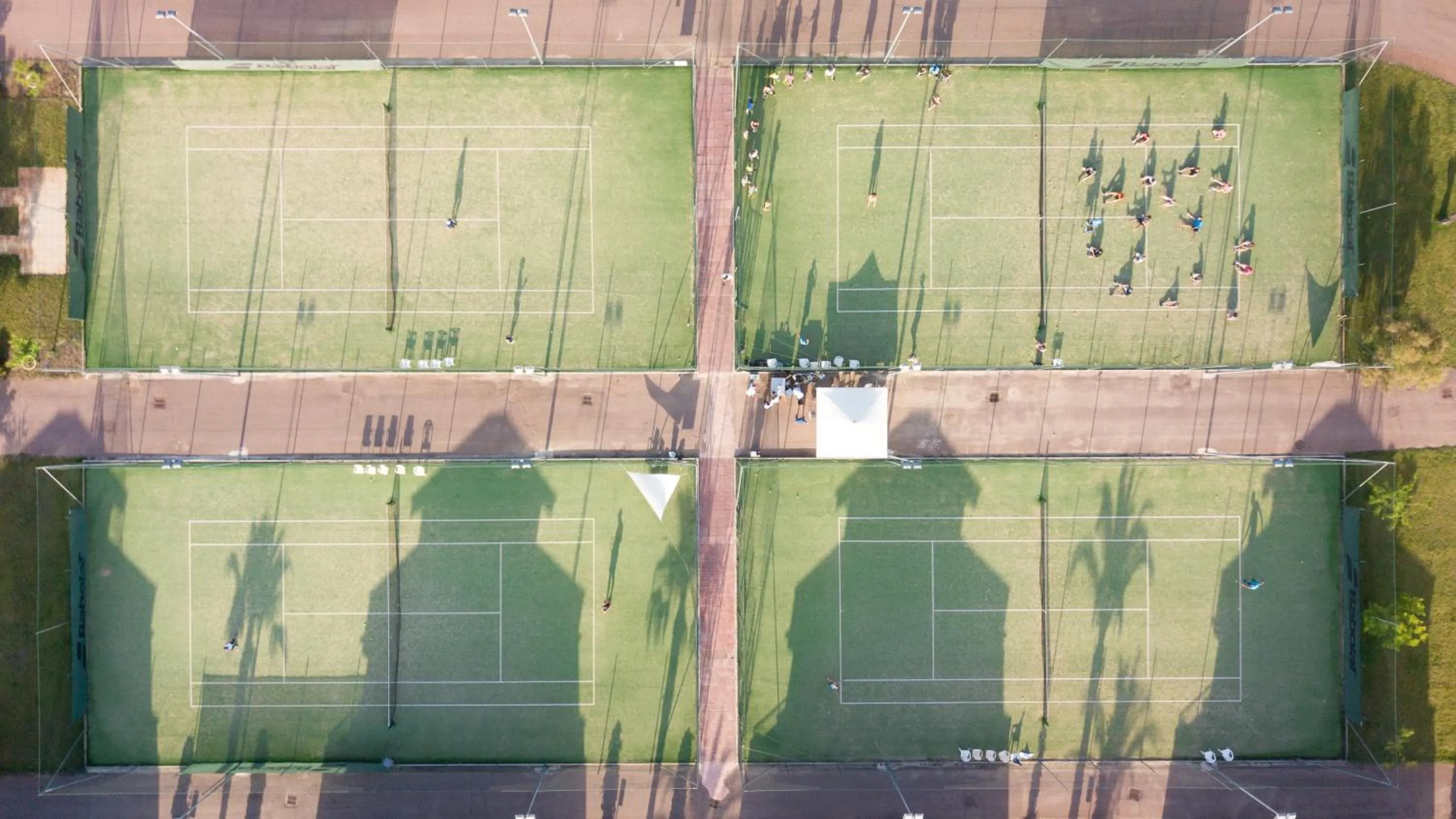 Tennis court in BV Airone Resort