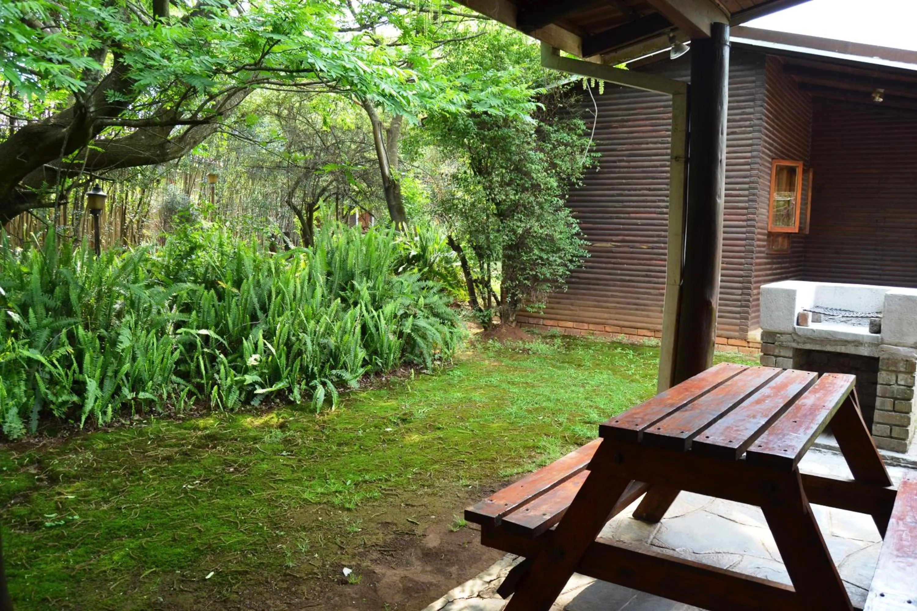 Patio in Log Cabin & Settlers Village