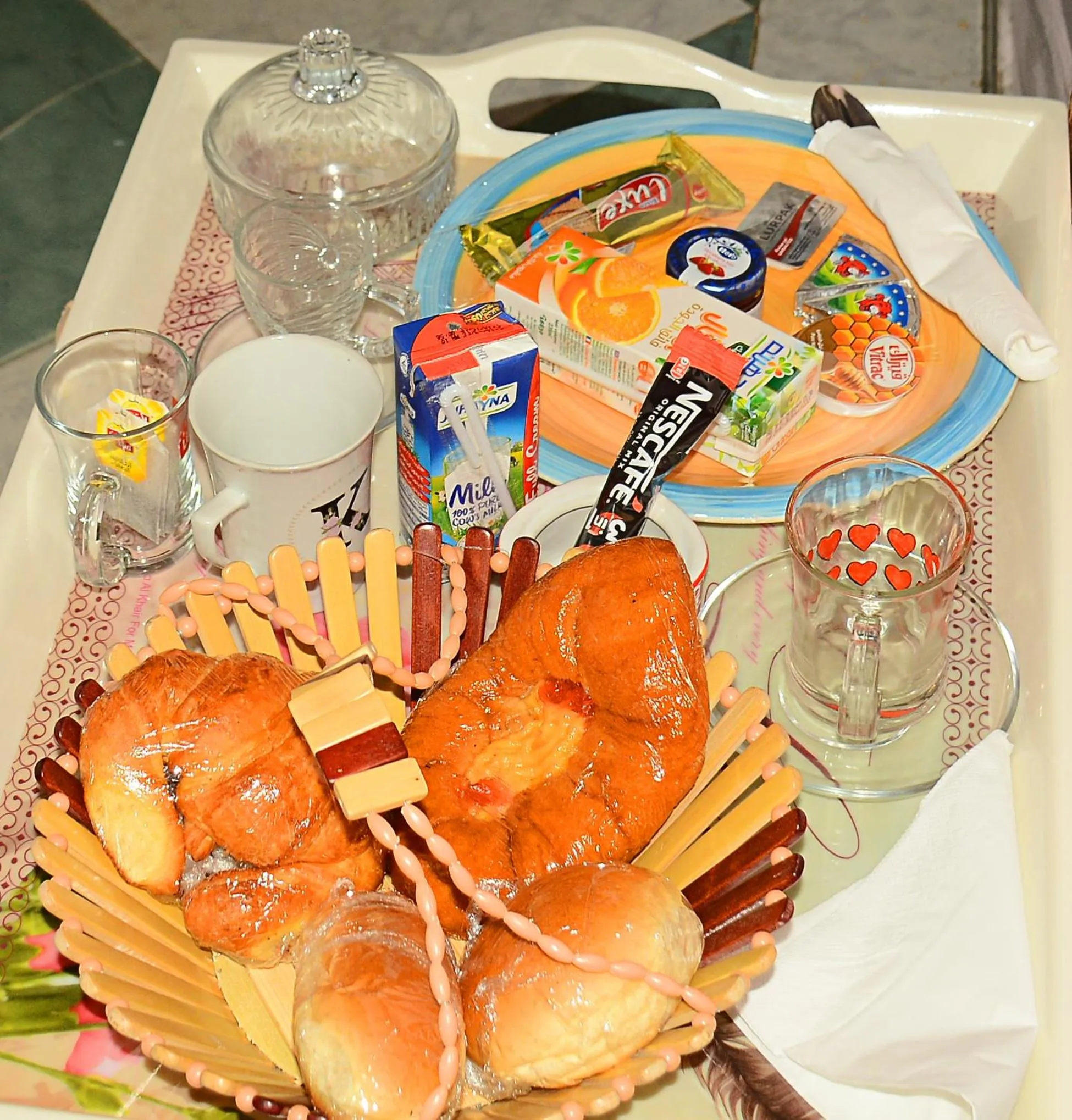 Breakfast in City Hostel