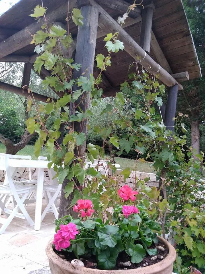 Patio in Trulli Villa Gloria