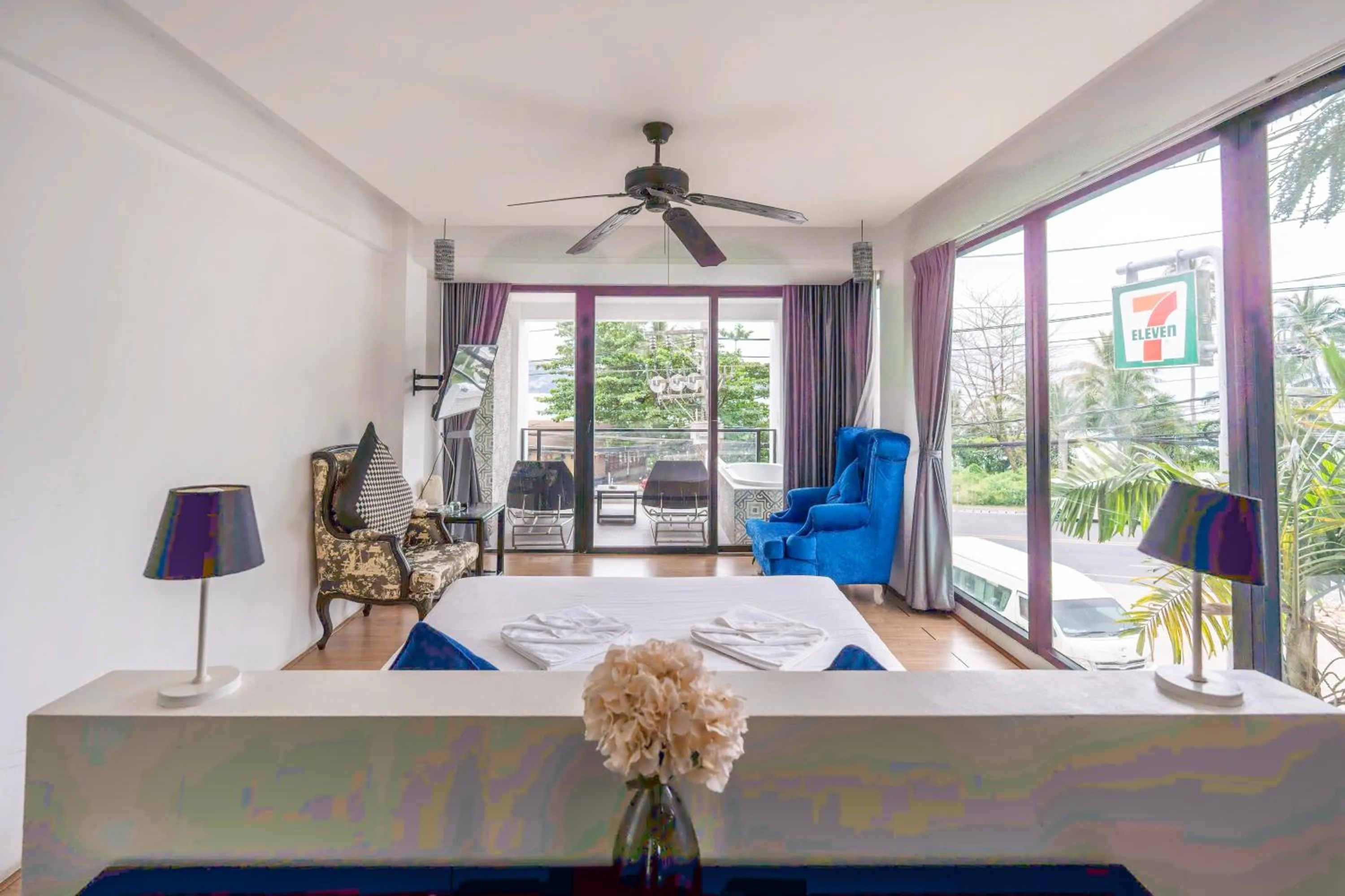 Bed in See Sea Villa Phuket SHA