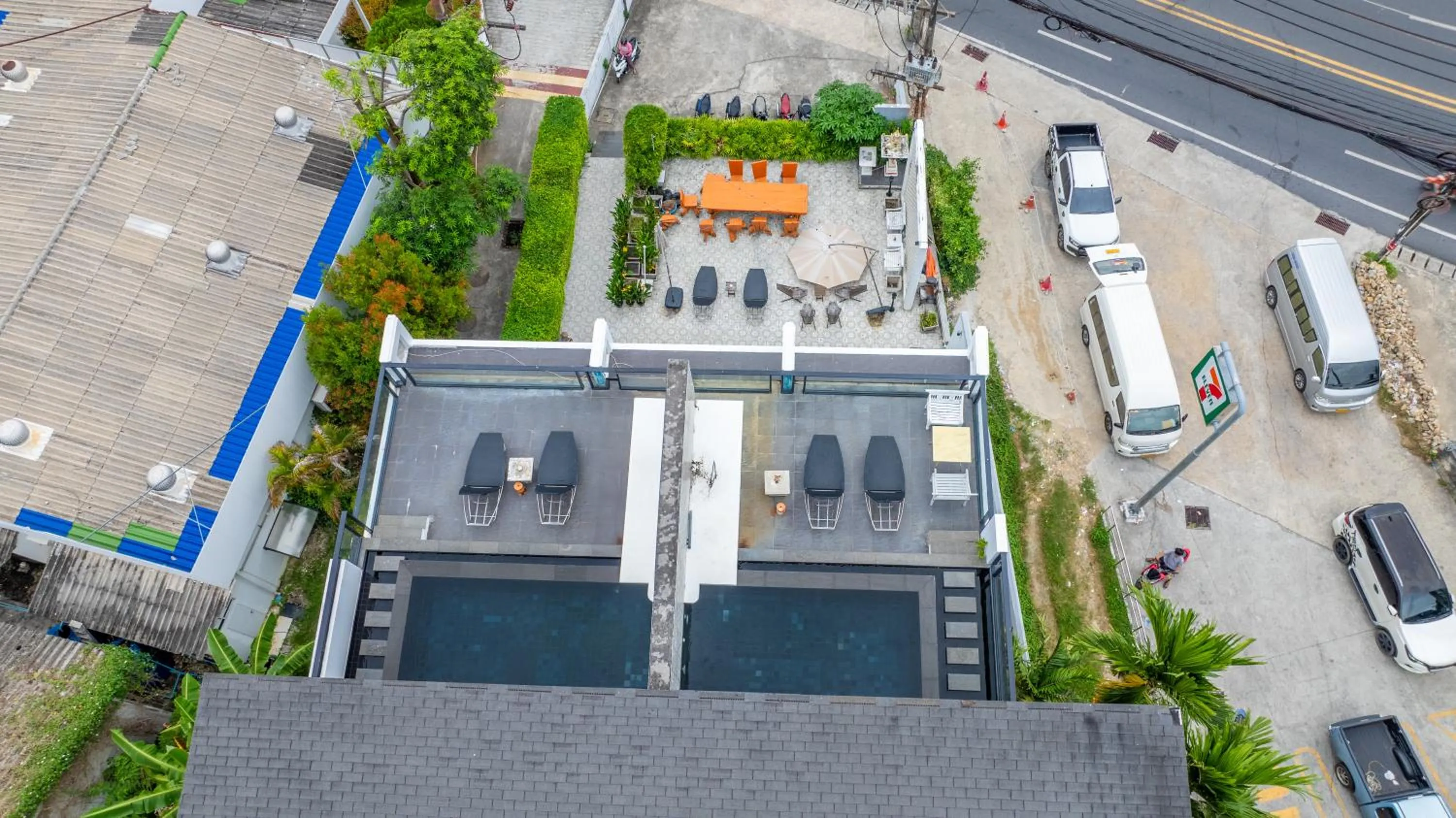 Swimming pool in See Sea Villa Phuket SHA