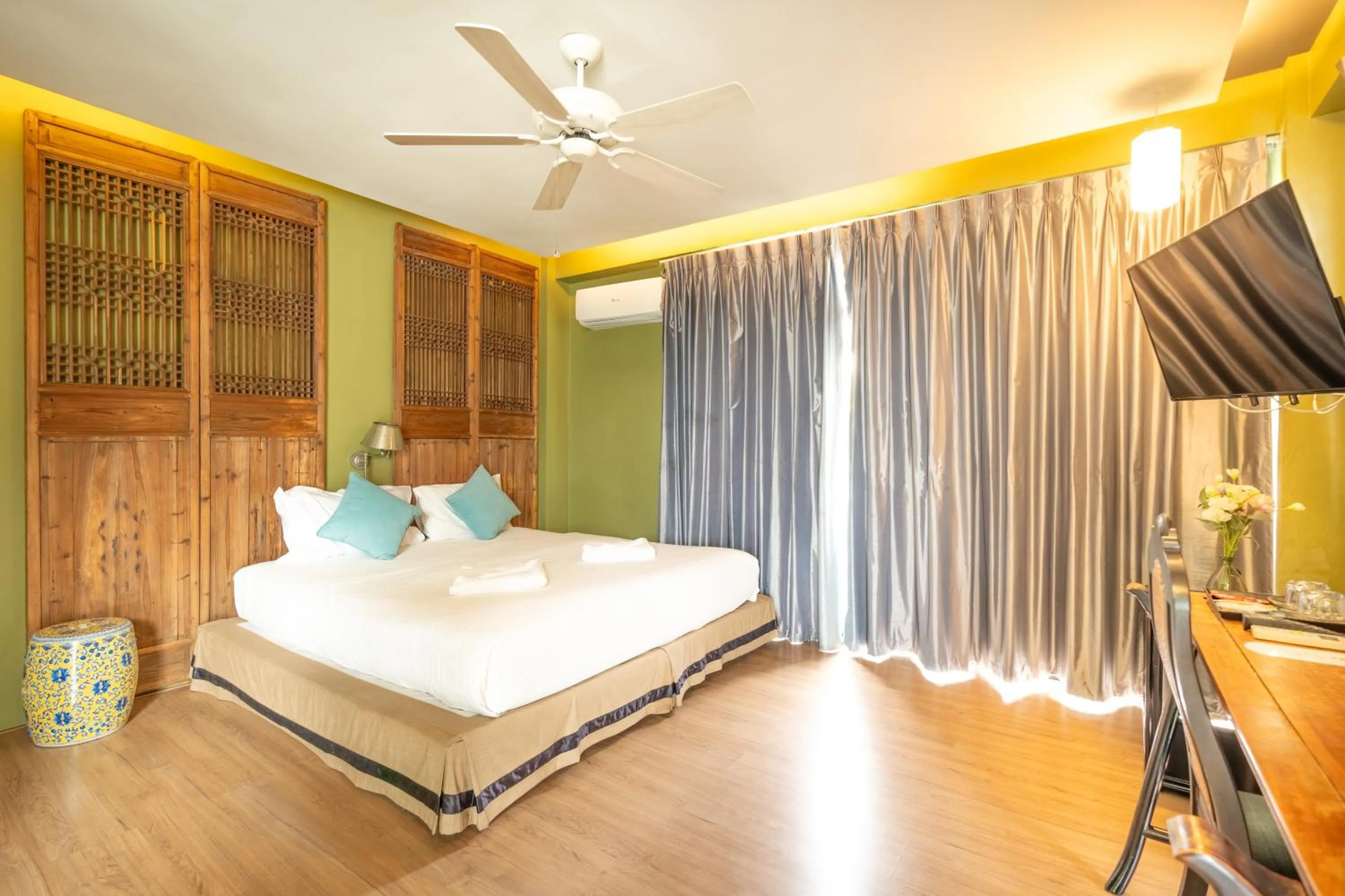 Bed in See Sea Villa Phuket SHA