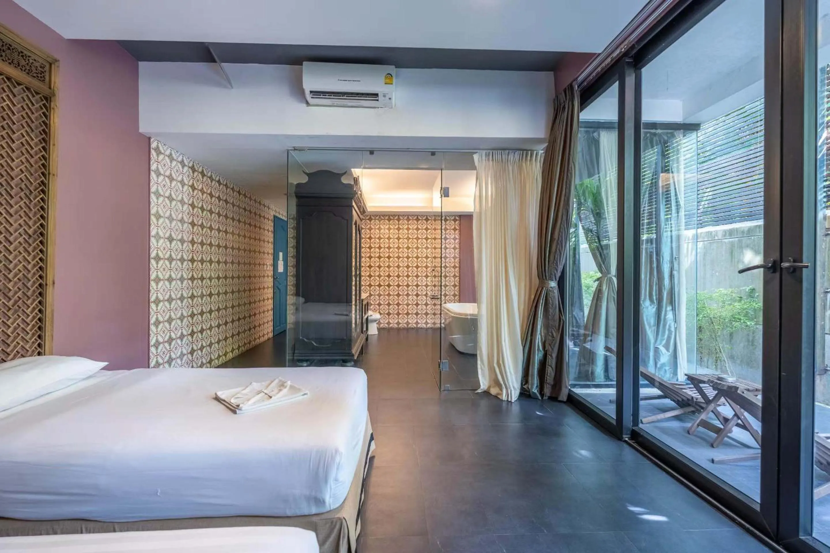 Bed in See Sea Villa Phuket SHA