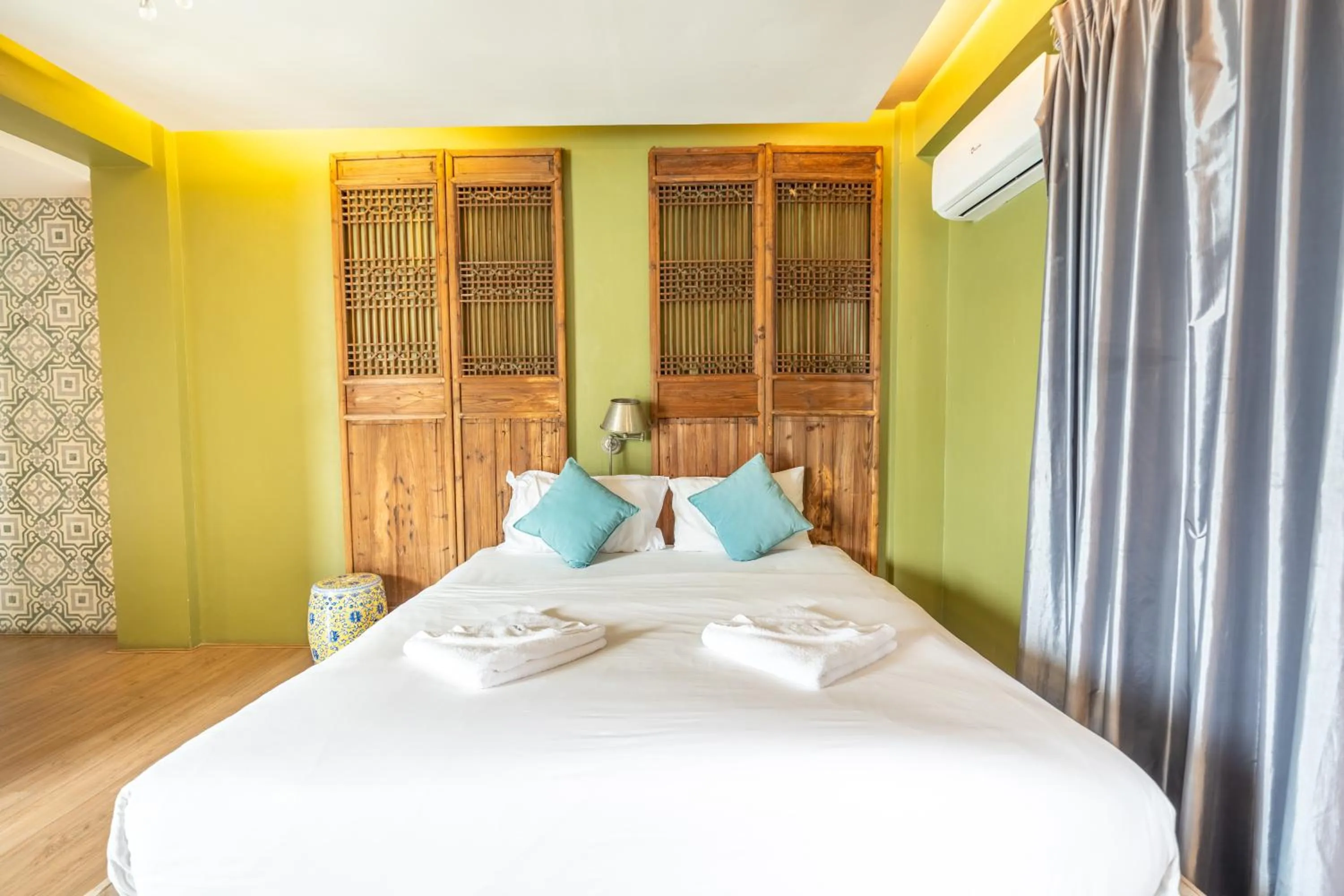 towels, Bed in See Sea Villa Phuket SHA