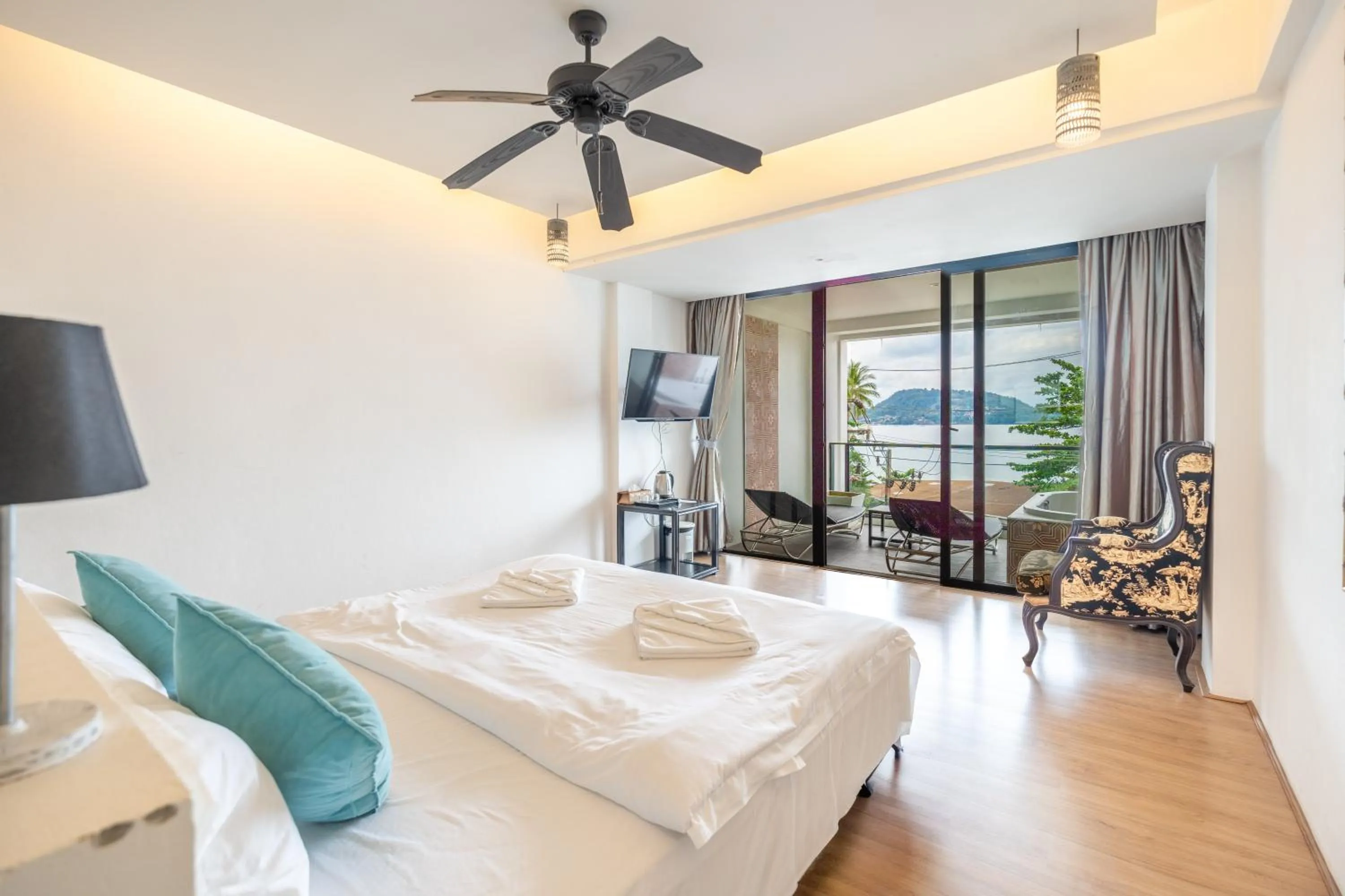 Bed in See Sea Villa Phuket SHA