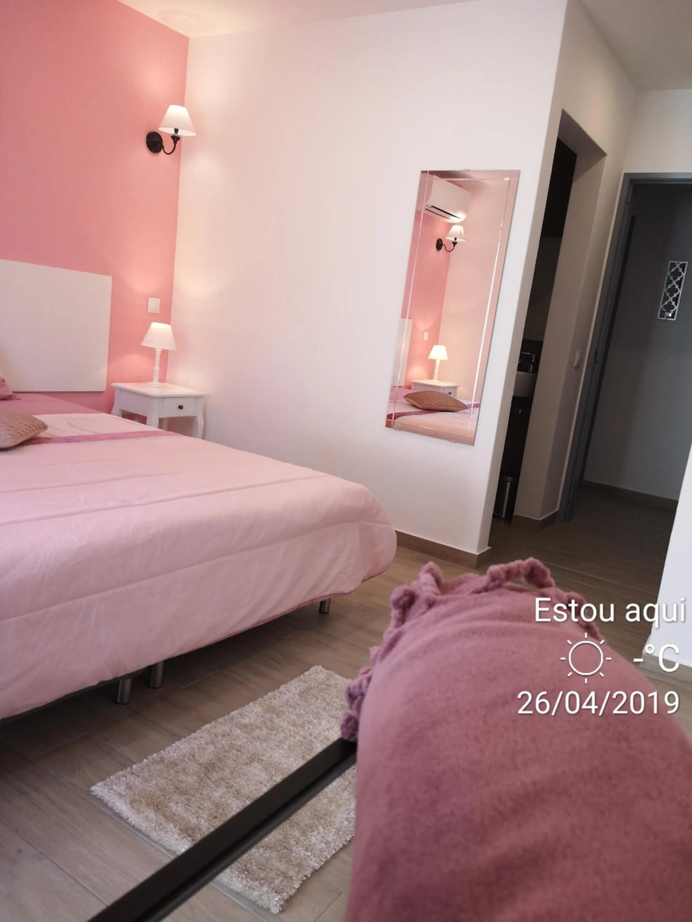 Bed in Sensations Guesthouse