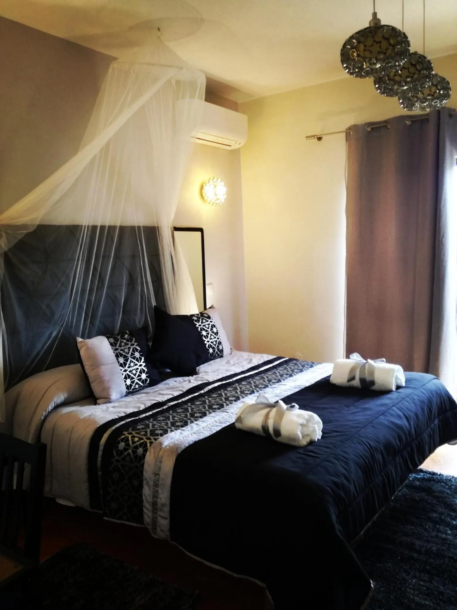 Bed in Sensations Guesthouse