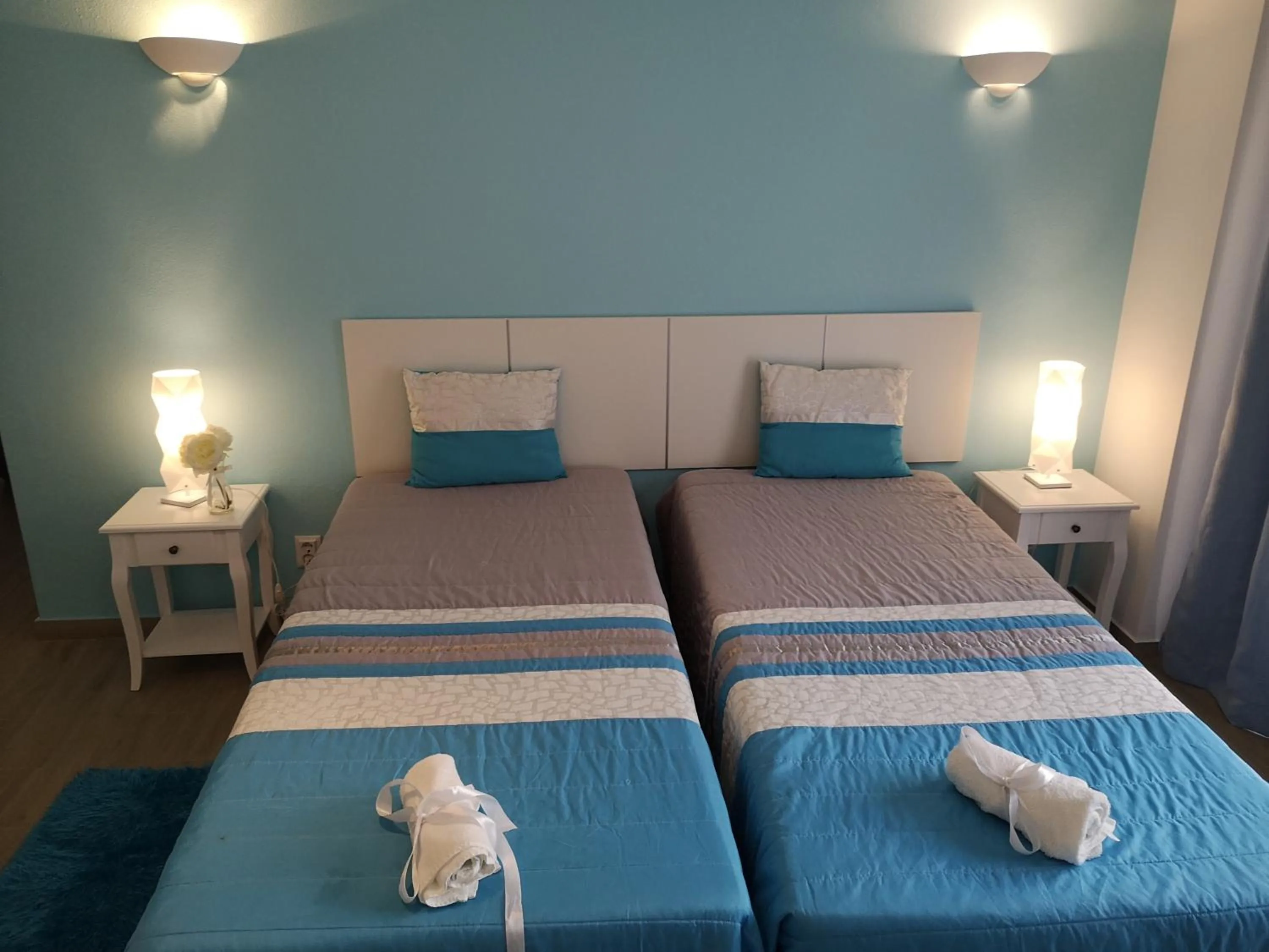 Bed in Sensations Guesthouse