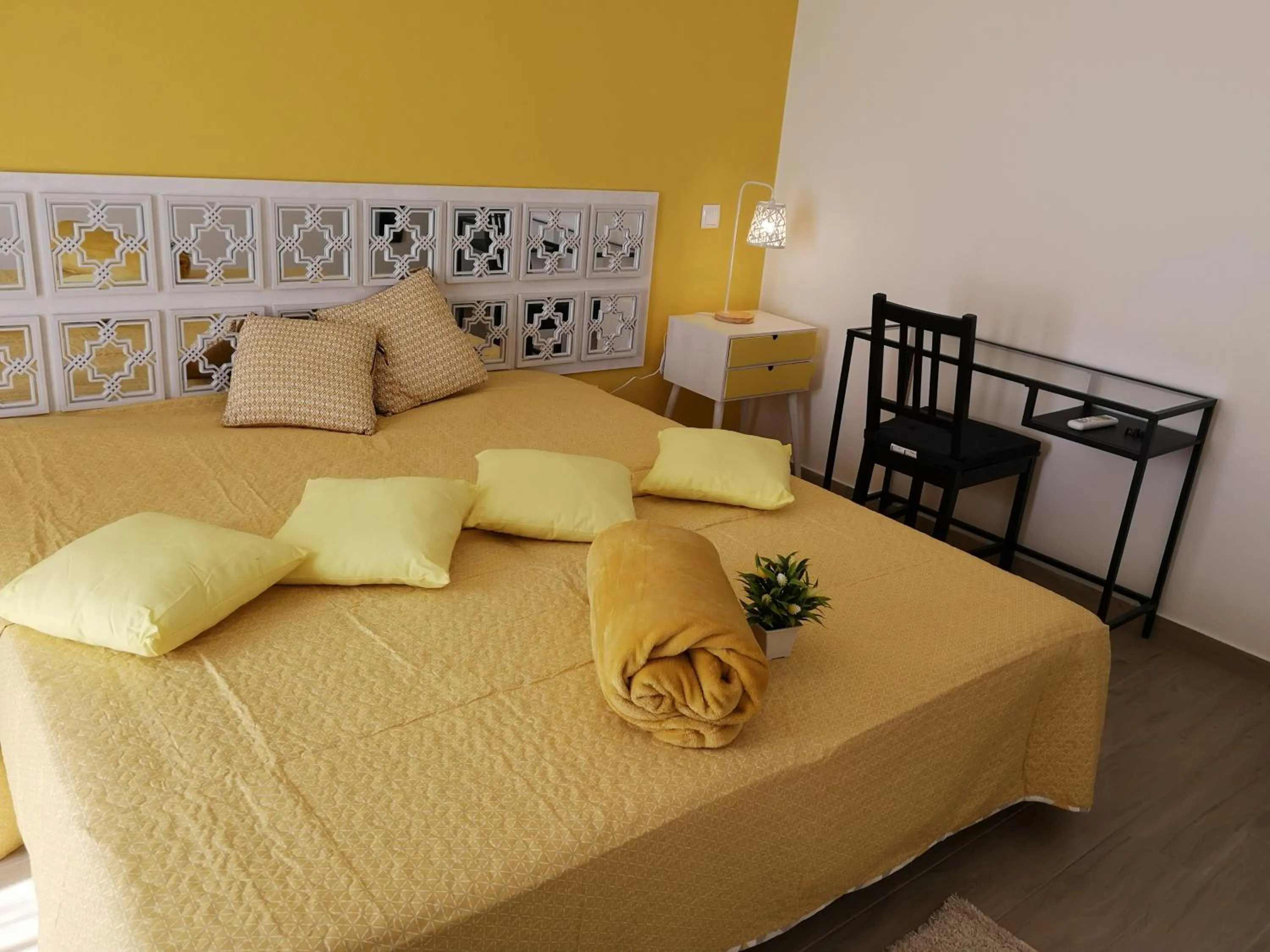 Bed in Sensations Guesthouse