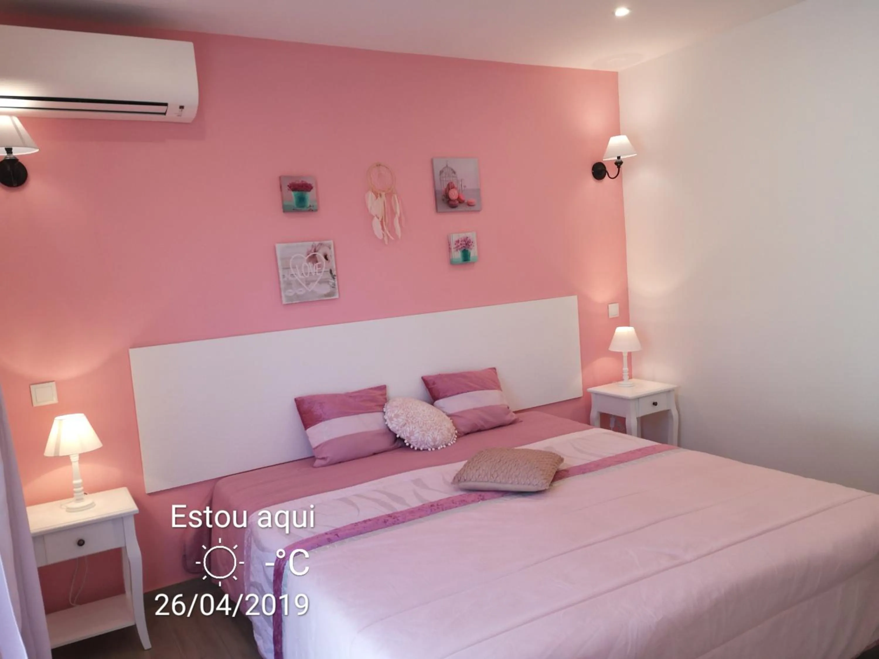 Bed in Sensations Guesthouse