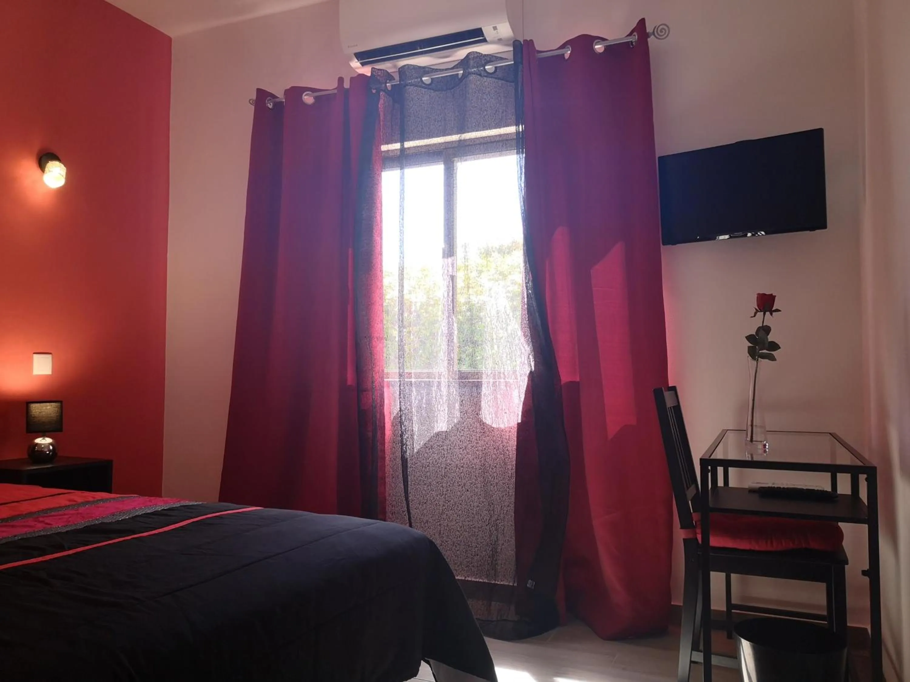 Bed in Sensations Guesthouse