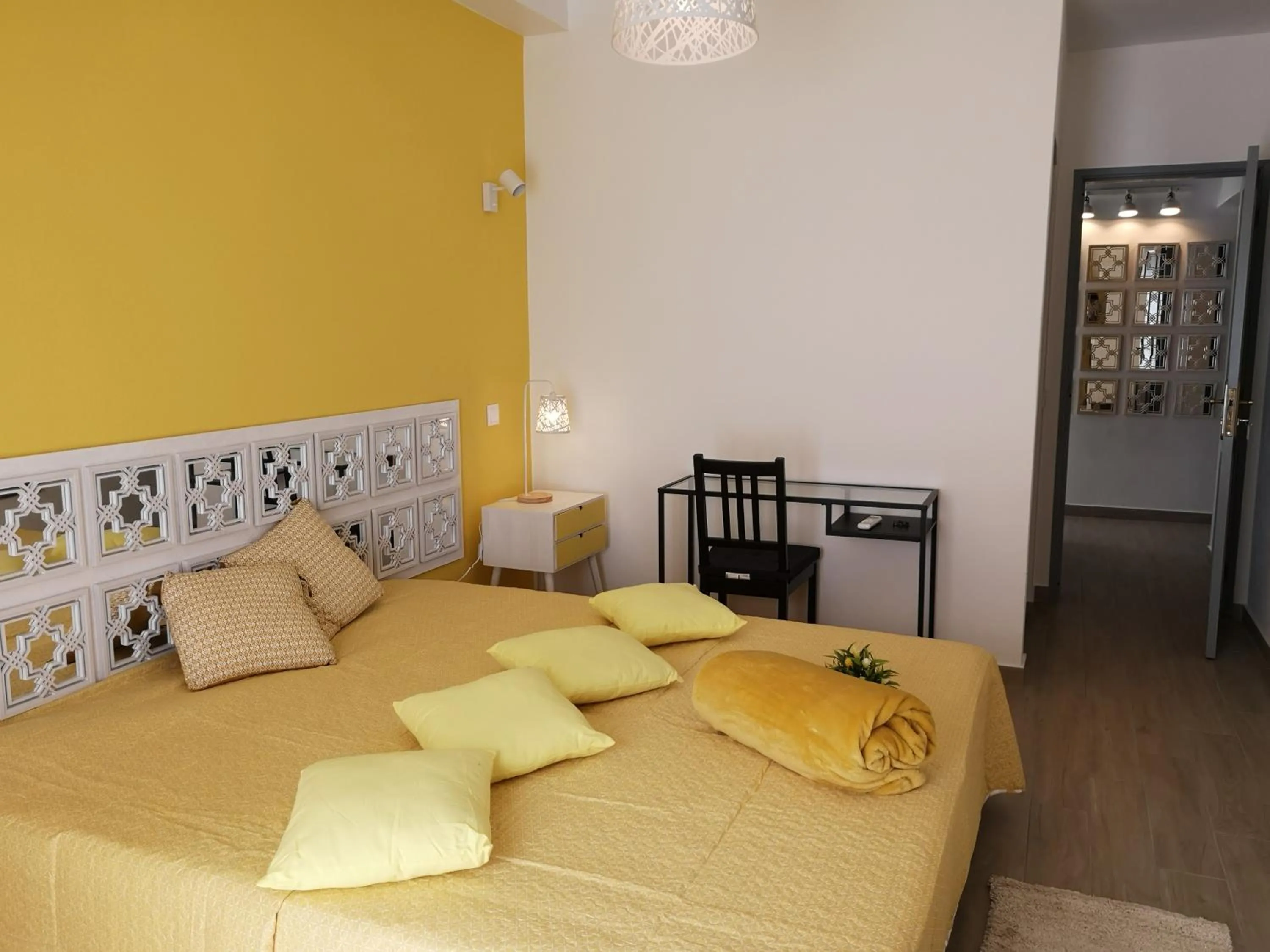 Bed in Sensations Guesthouse