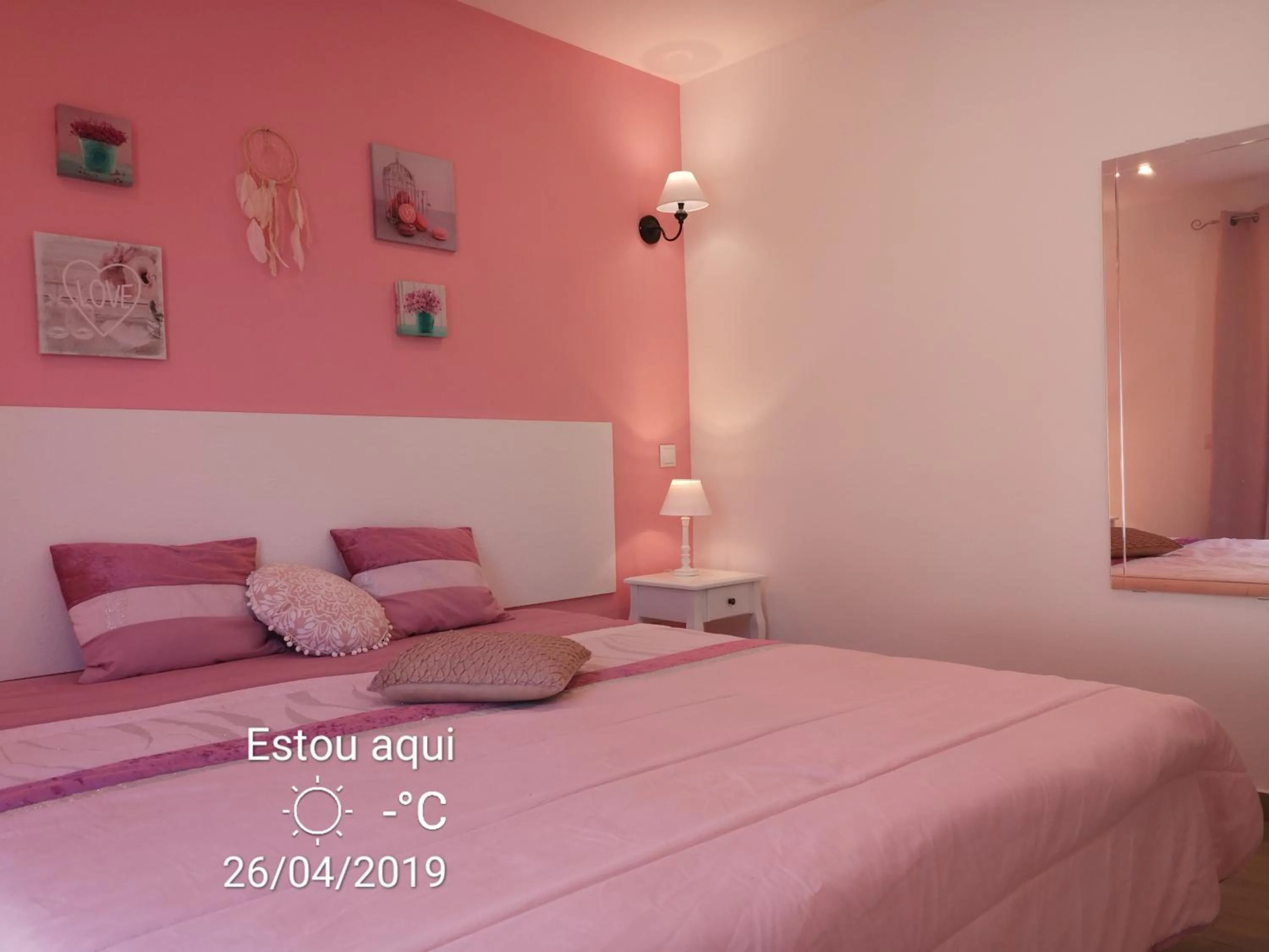 Bed in Sensations Guesthouse