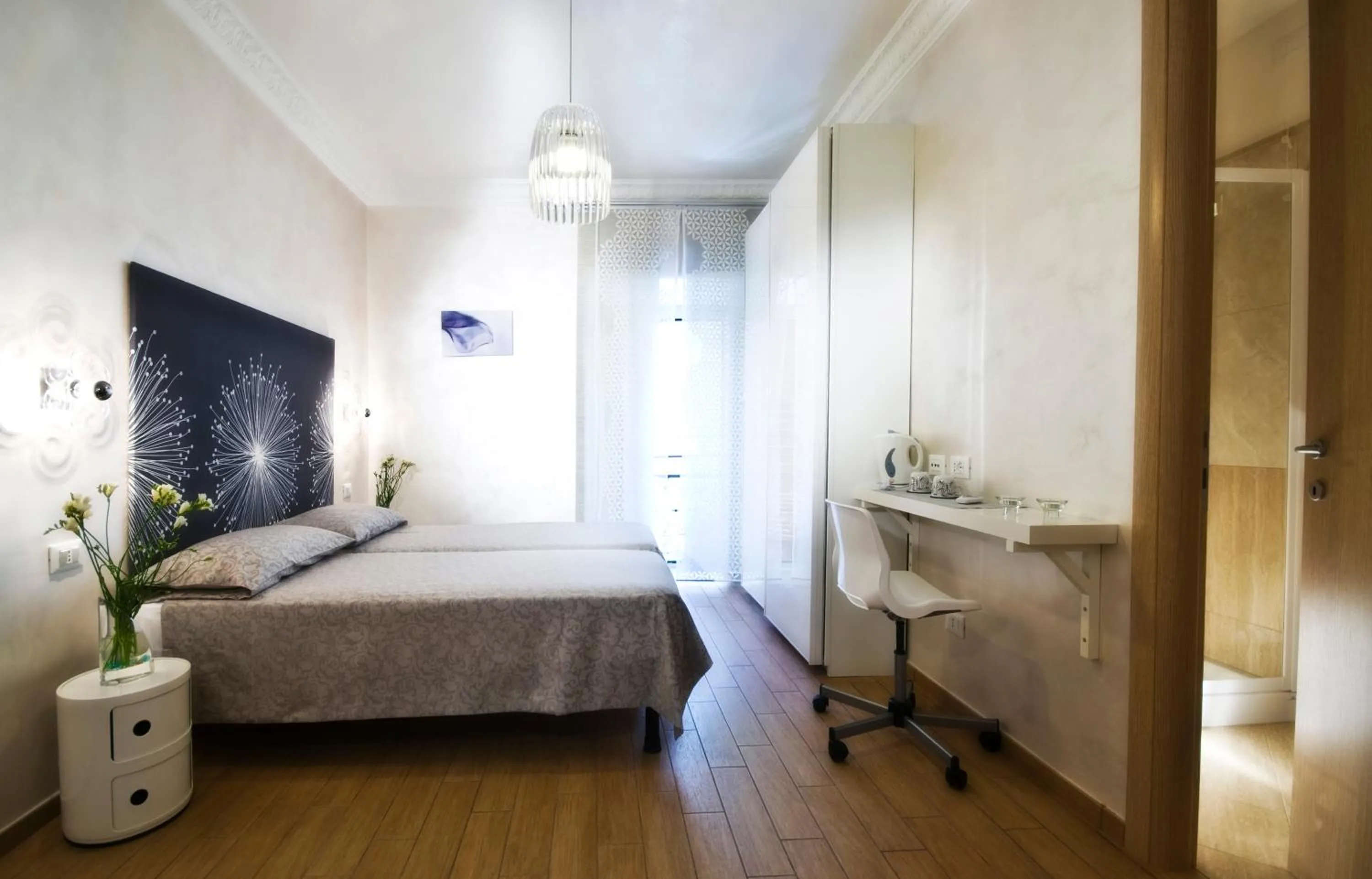 Decorative detail, Bed in Domus Diana