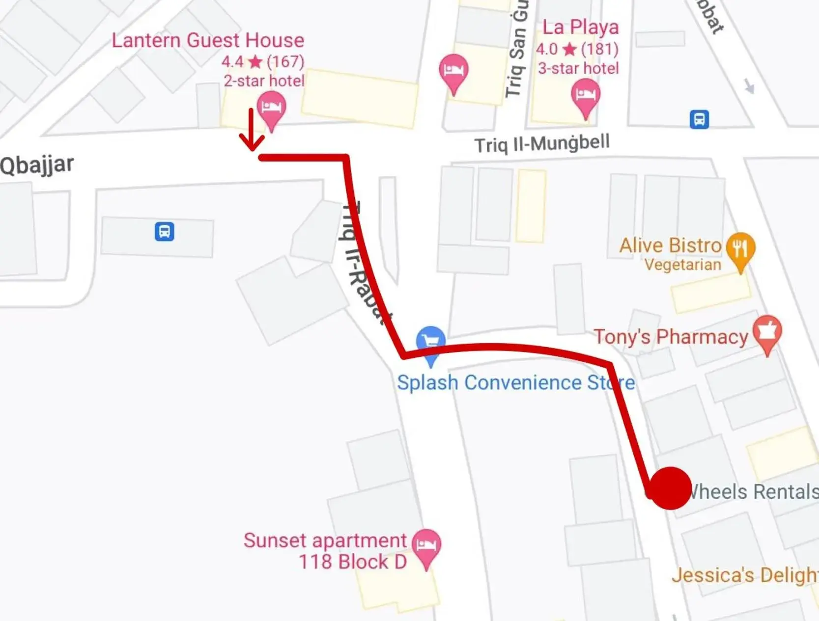 Twin Room - Annex in Lantern Guest House Twin Room - Annex in Lantern Guest House