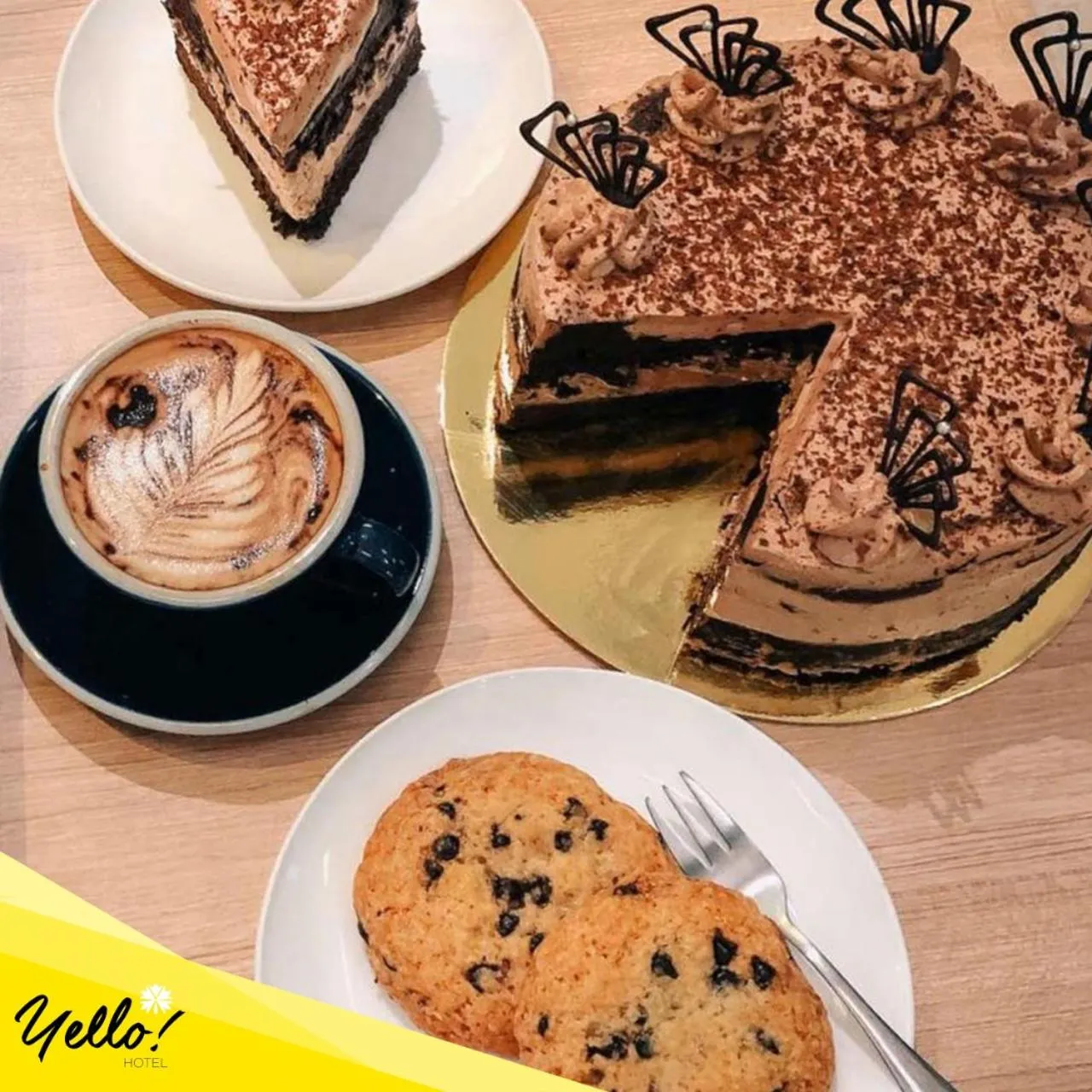 Food close-up in Yello! Hotel